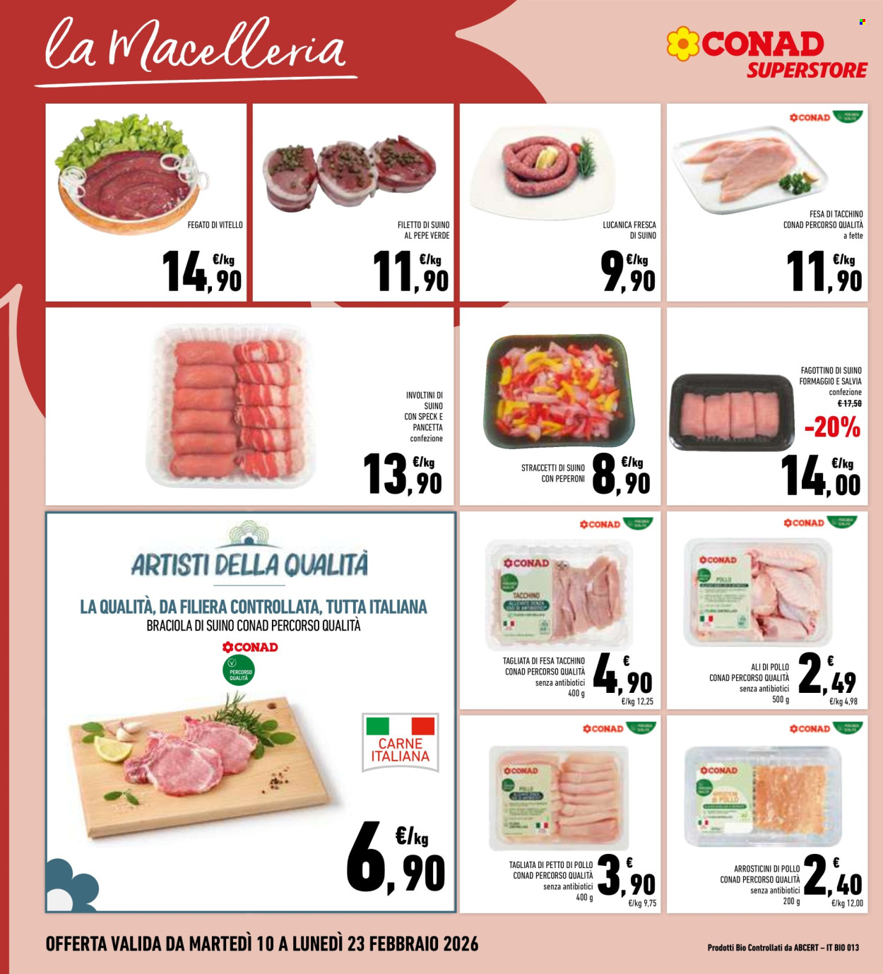 Volantino Conad Superstore - 10/2/2026 - 23/2/2026. Pagina 6