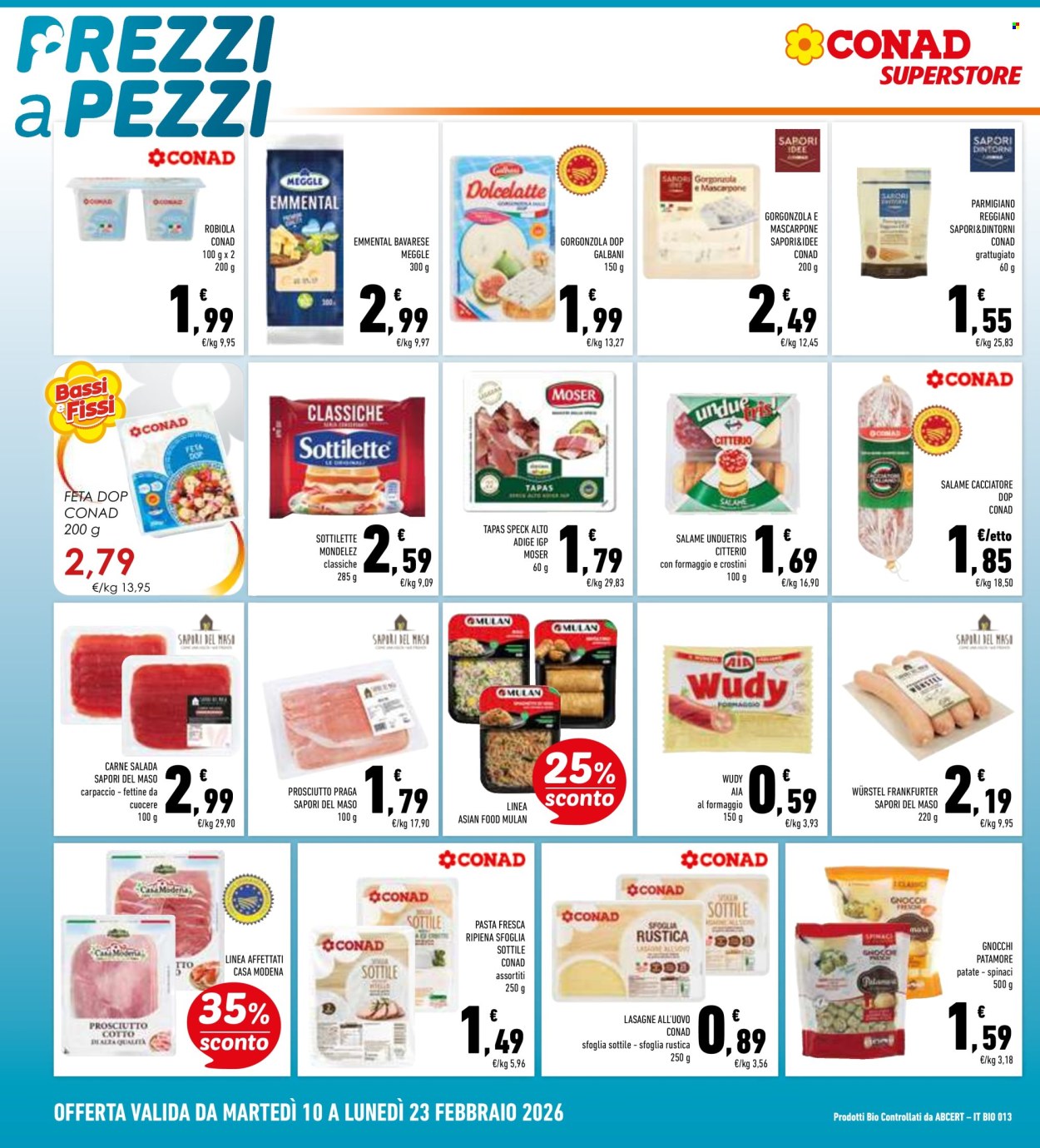 Volantino Conad Superstore - 10/2/2026 - 23/2/2026. Pagina 12