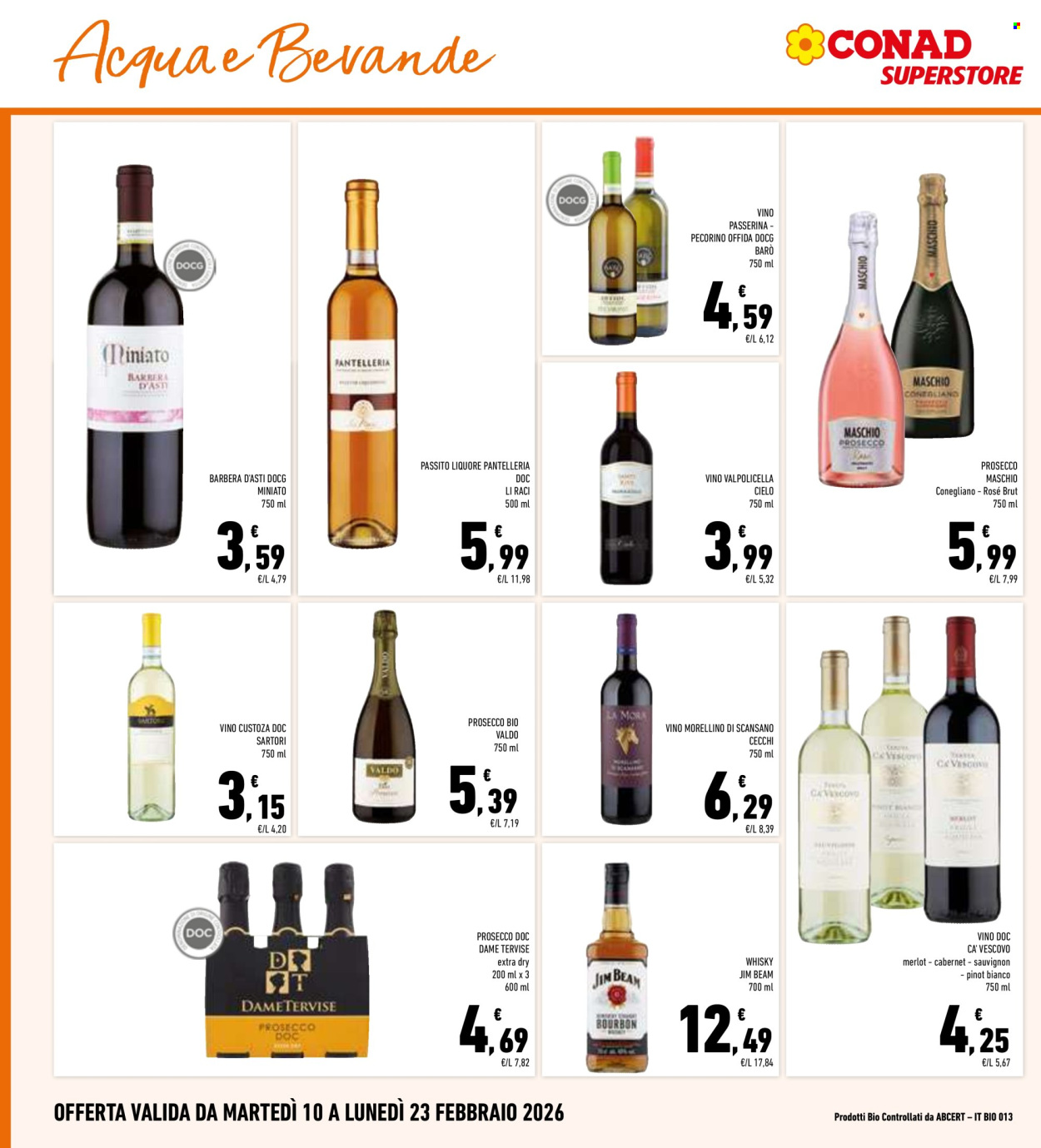 Volantino Conad Superstore - 10/2/2026 - 23/2/2026. Pagina 22