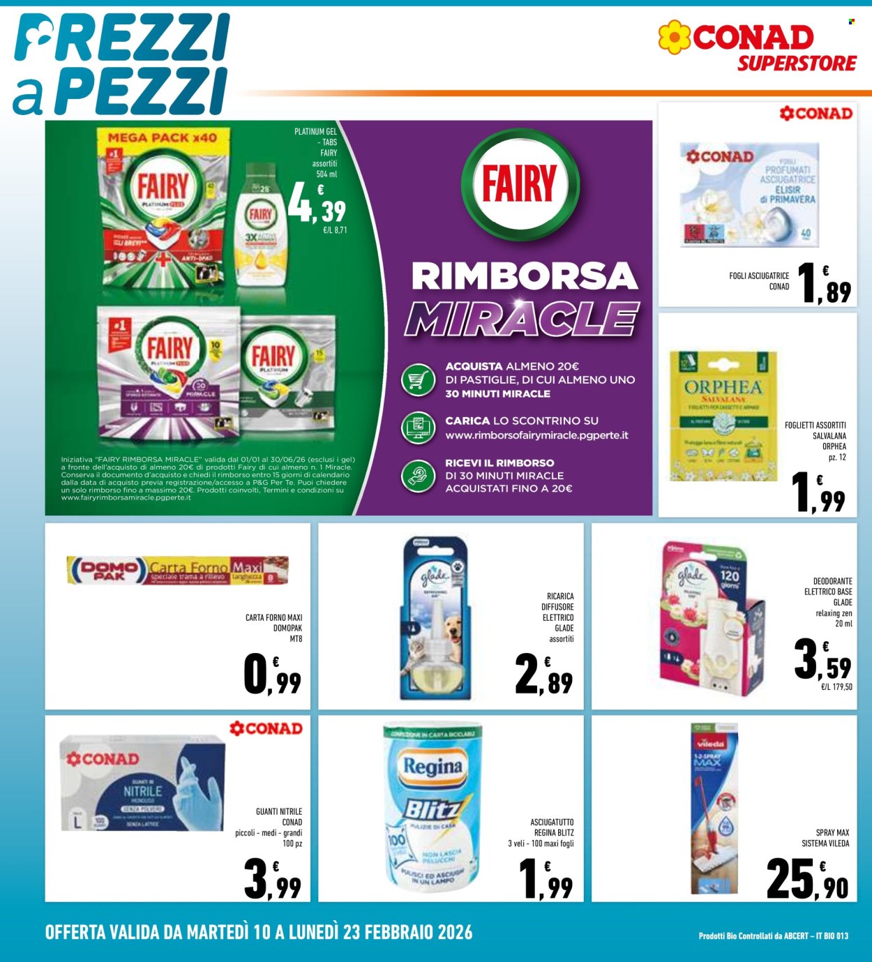 Volantino Conad Superstore - 10/2/2026 - 23/2/2026. Pagina 24
