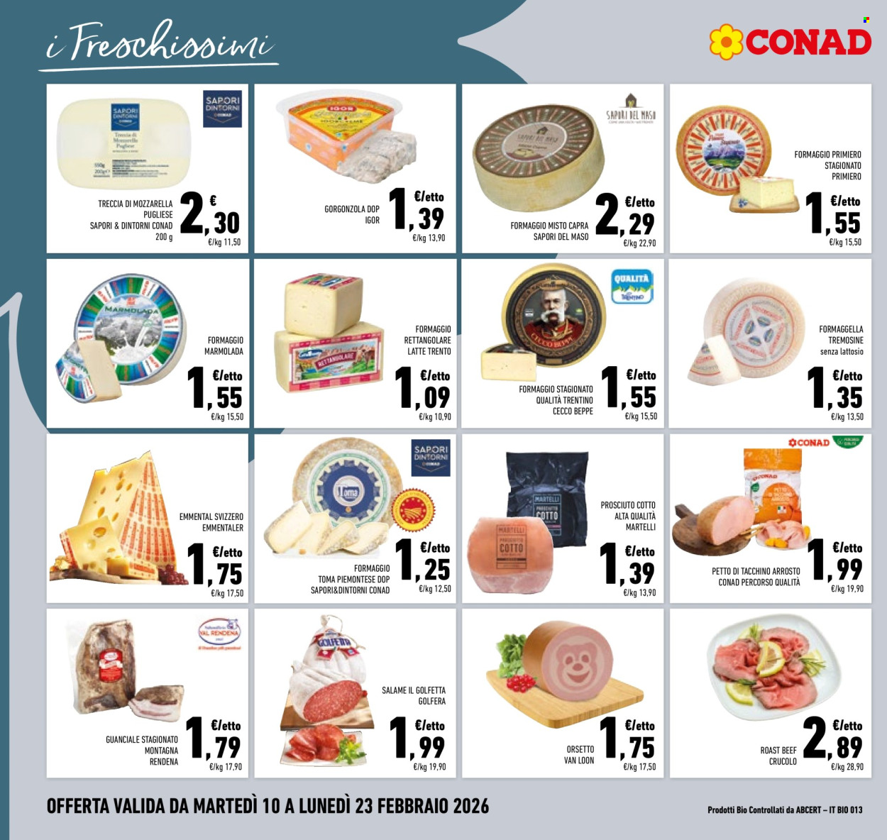 Volantino Conad - 10/2/2026 - 23/2/2026. Pagina 8