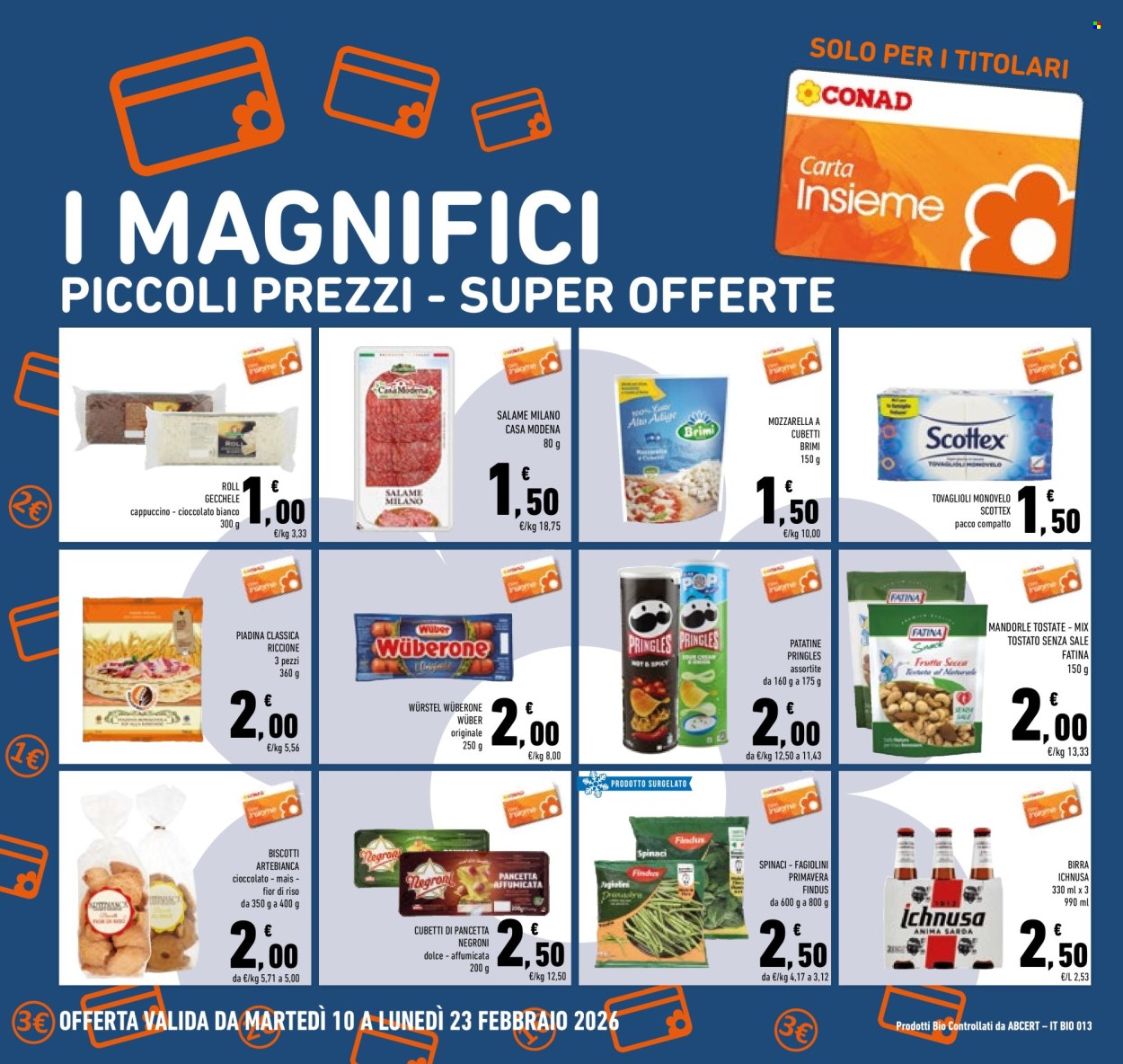 Volantino Conad - 10/2/2026 - 23/2/2026. Pagina 10