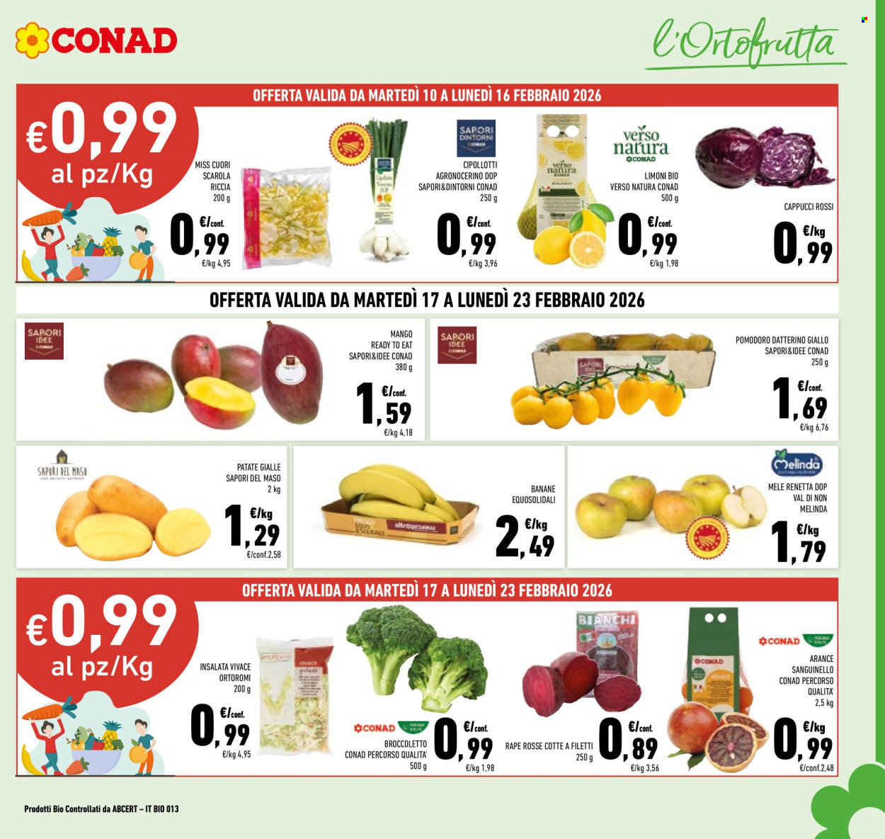 Volantino Conad - 10/2/2026 - 23/2/2026. Pagina 5