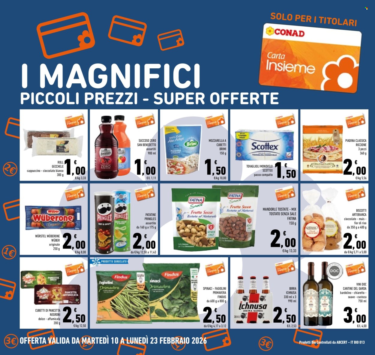 Volantino Conad - 10/2/2026 - 23/2/2026. Pagina 10