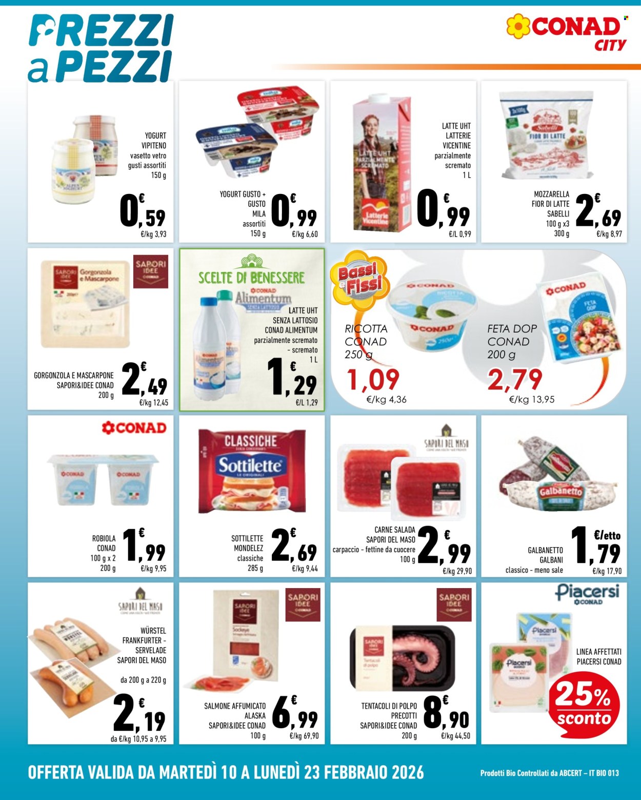 Volantino Conad - 10/2/2026 - 23/2/2026. Pagina 10