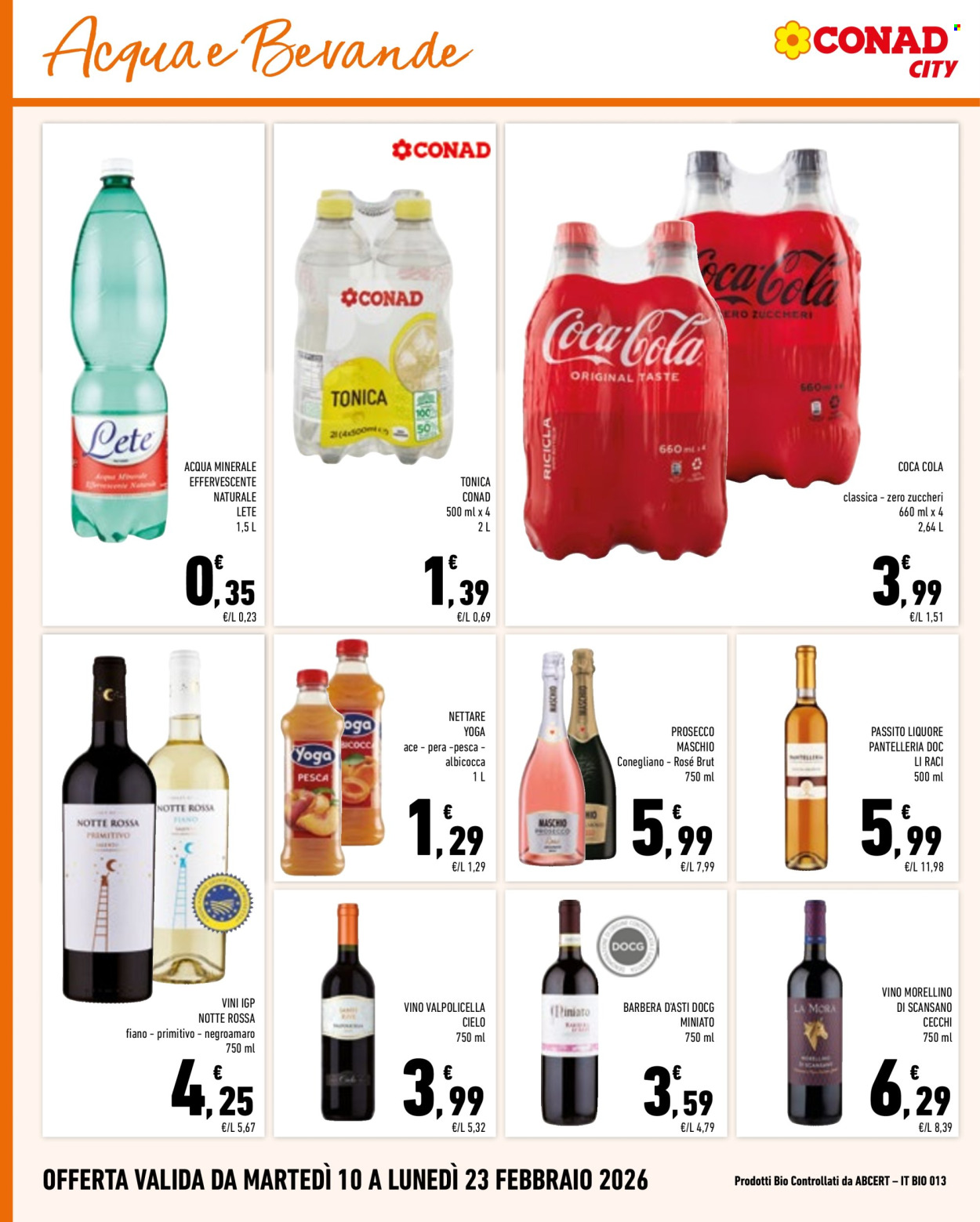 Volantino Conad - 10/2/2026 - 23/2/2026. Pagina 16