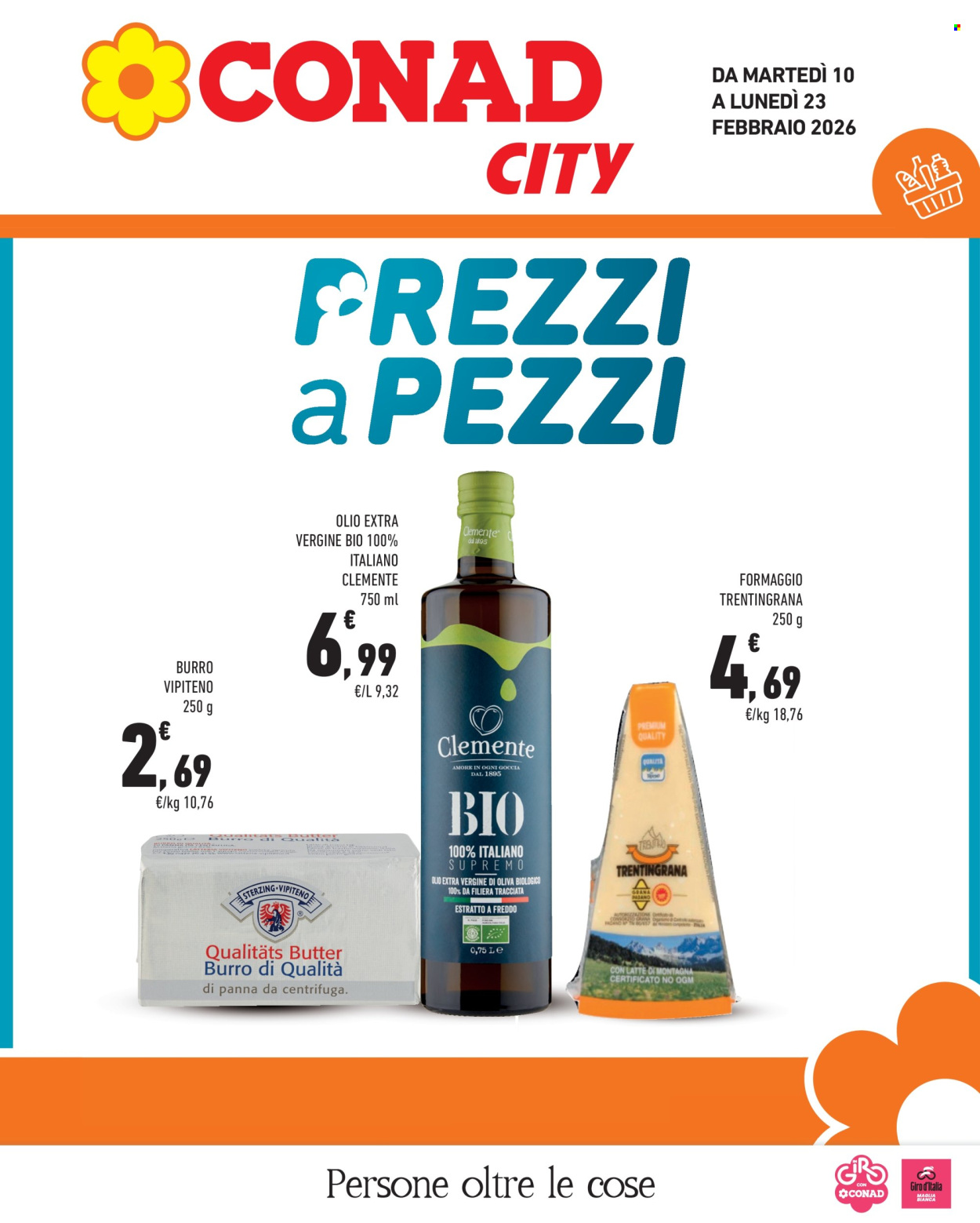 Volantino Conad - 10/2/2026 - 23/2/2026. Pagina 1