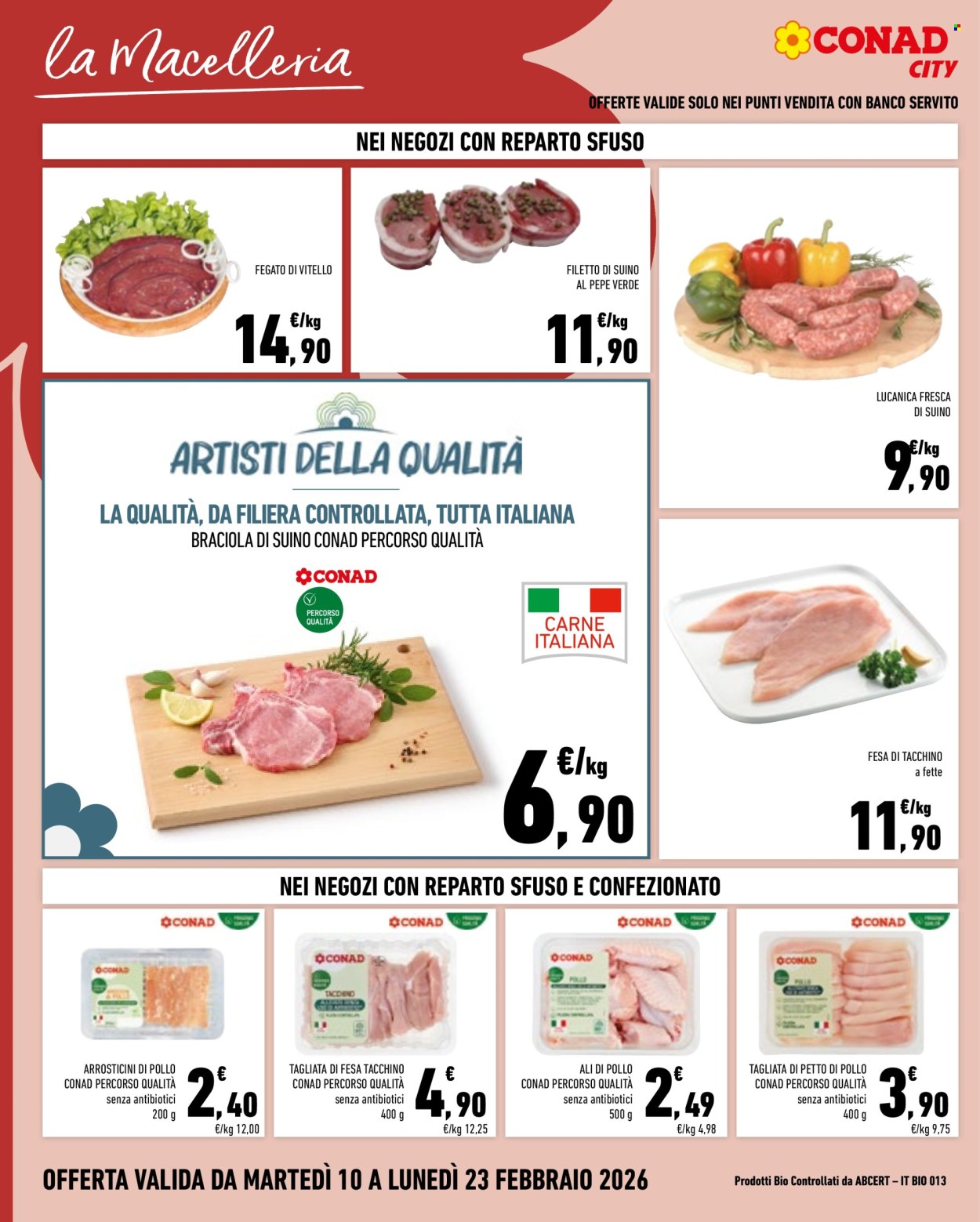 Volantino Conad - 10/2/2026 - 23/2/2026. Pagina 4