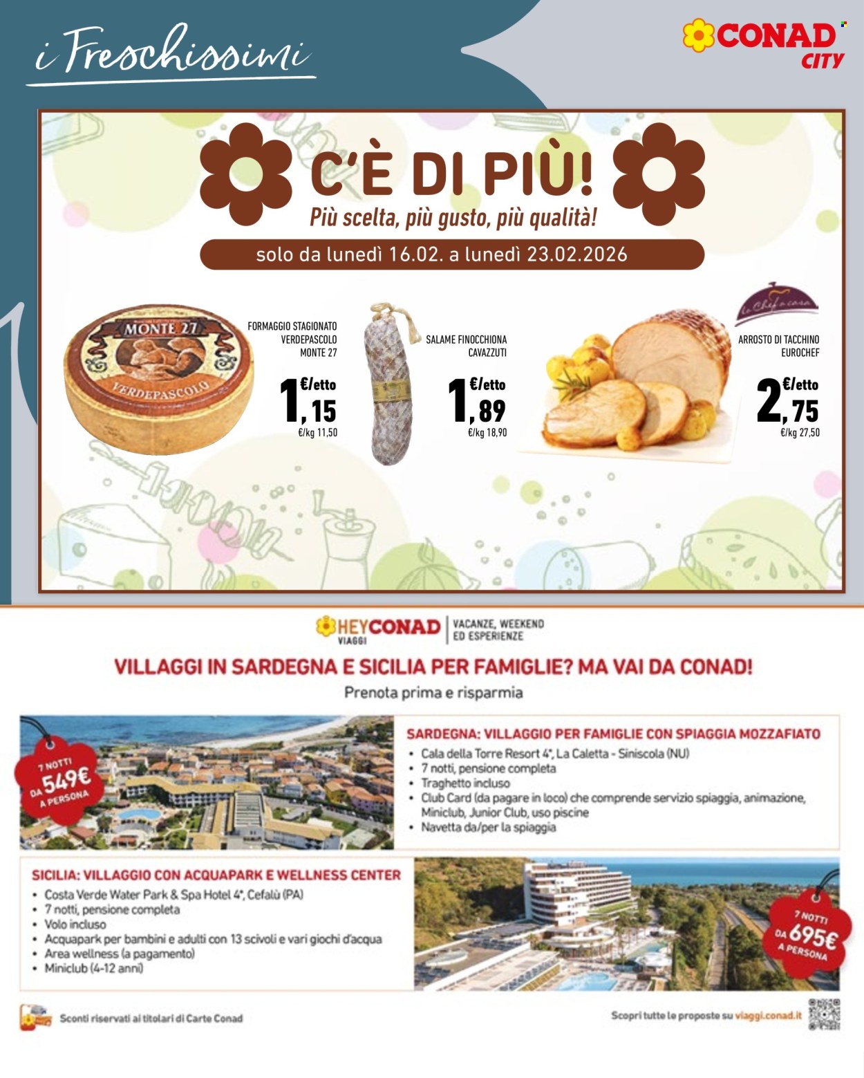 Volantino Conad - 10/2/2026 - 23/2/2026. Pagina 6