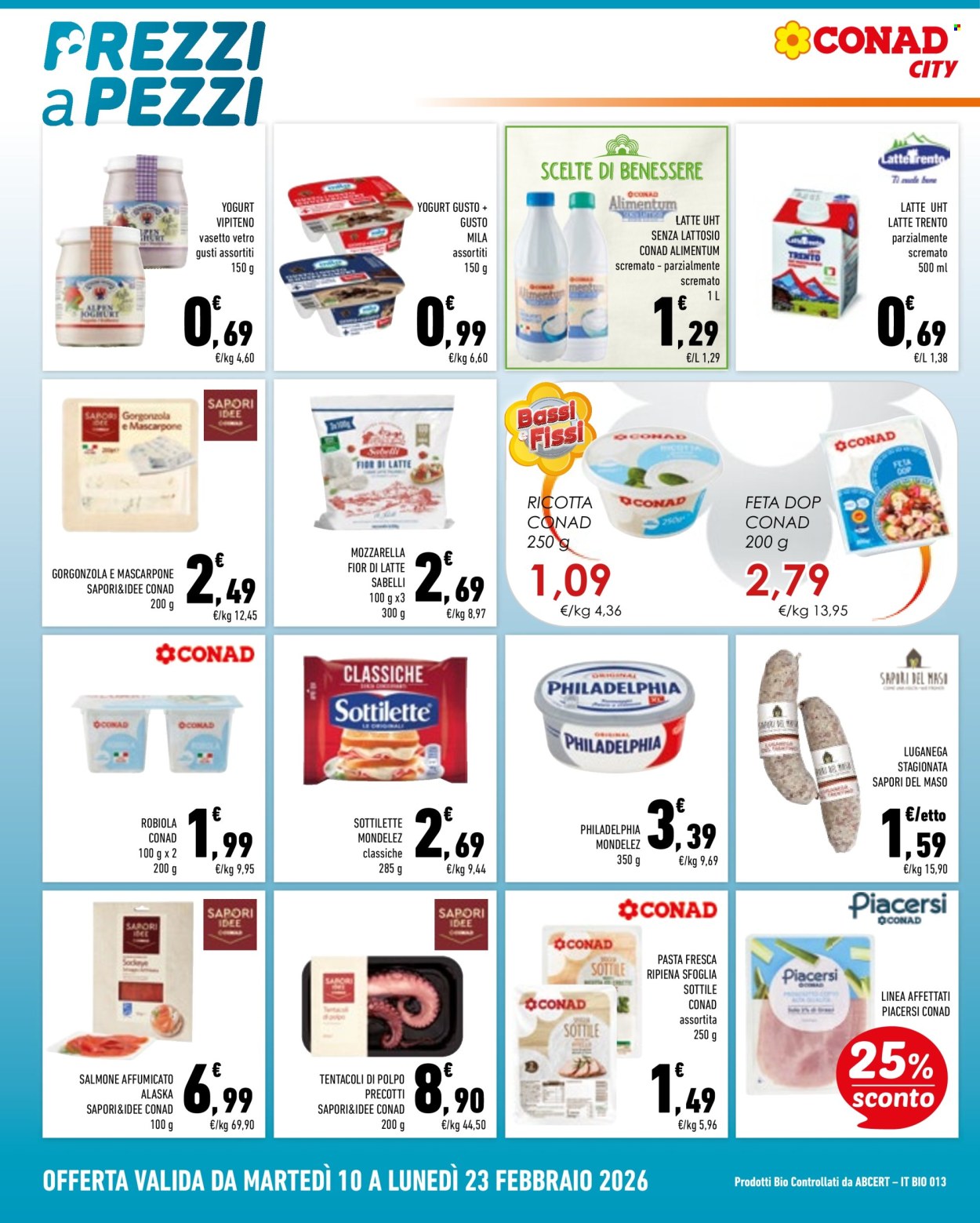 Volantino Conad - 10/2/2026 - 23/2/2026. Pagina 10