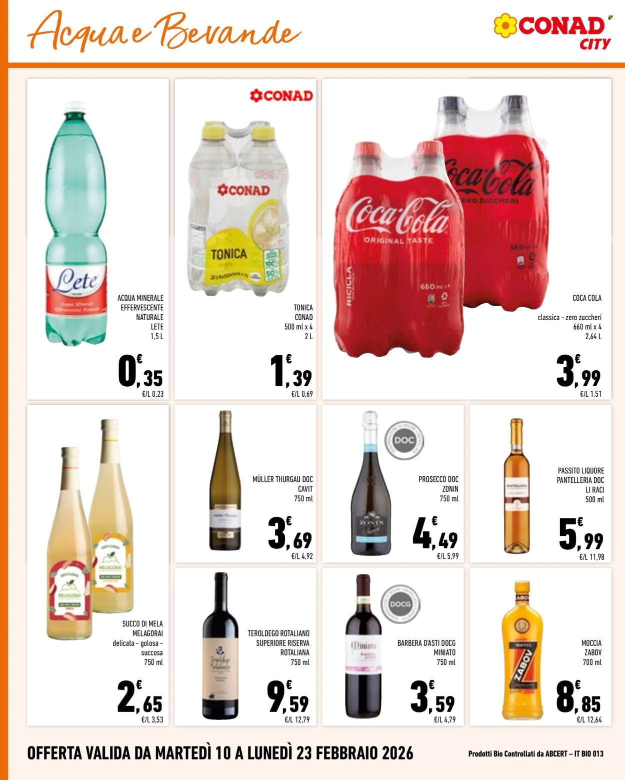 Volantino Conad - 10/2/2026 - 23/2/2026. Pagina 16