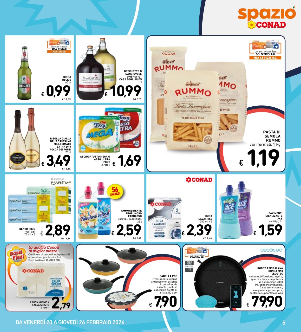 Volantino Spazio Conad - 20/2/2026 - 26/2/2026. Pagina 5
