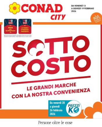Volantino Conad City - 13/2/2026 - 19/2/2026.