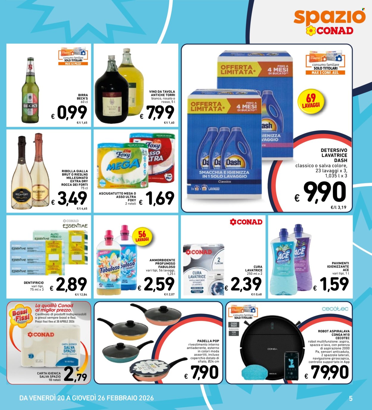 Volantino Spazio Conad - 20/2/2026 - 26/2/2026. Pagina 5