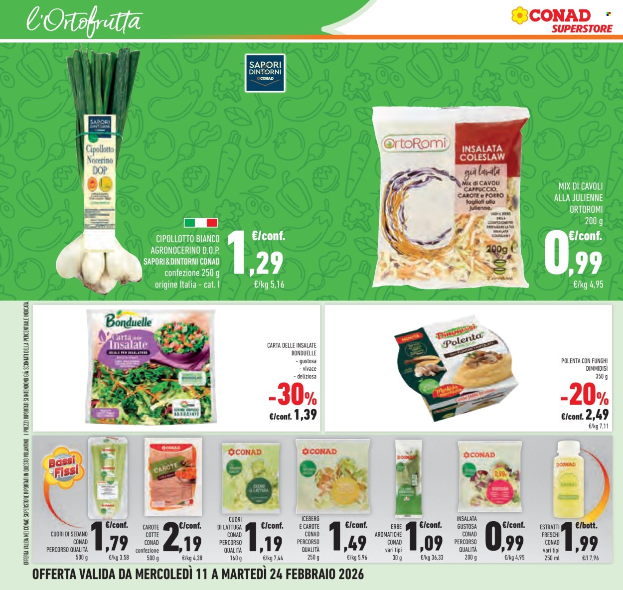 Volantino Conad Superstore - 11/2/2026 - 24/2/2026. Pagina 14