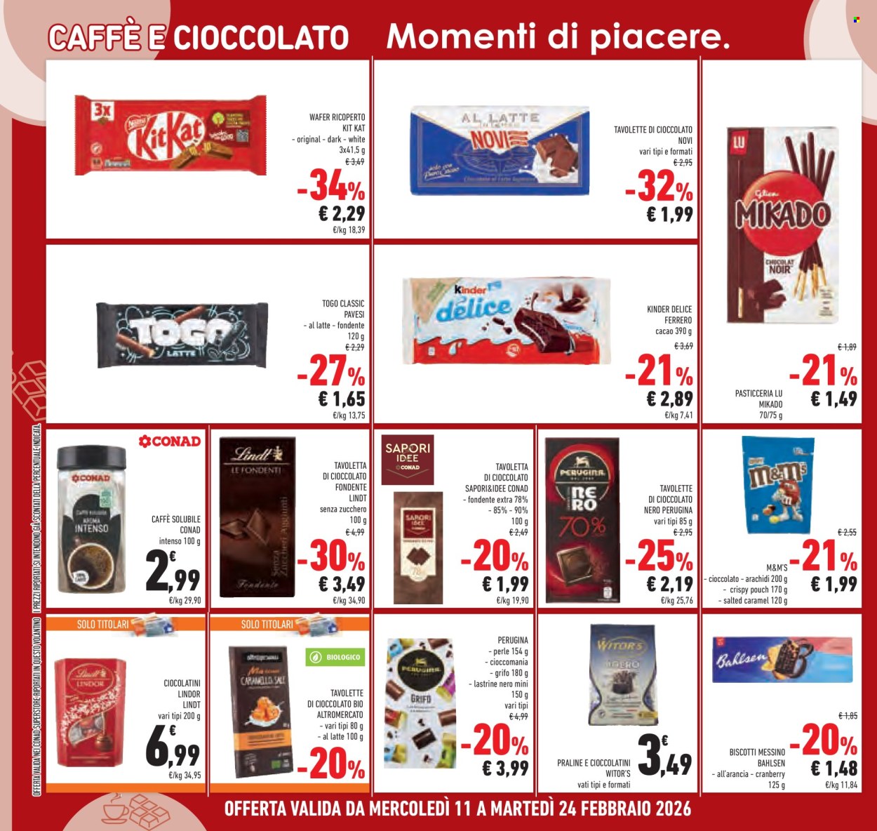 Volantino Conad Superstore - 11/2/2026 - 24/2/2026. Pagina 26