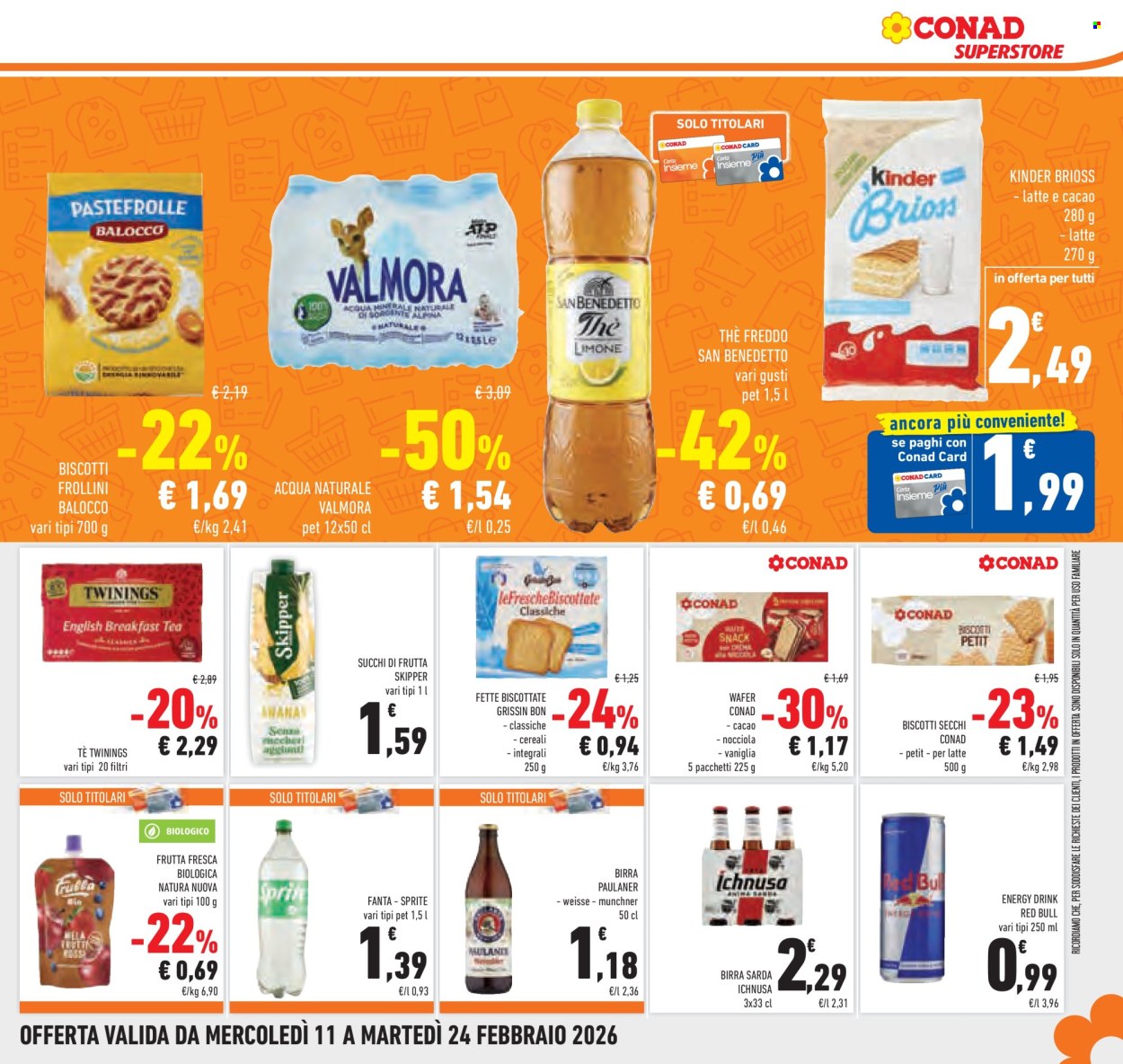 Volantino Conad Superstore - 11/2/2026 - 24/2/2026. Pagina 29