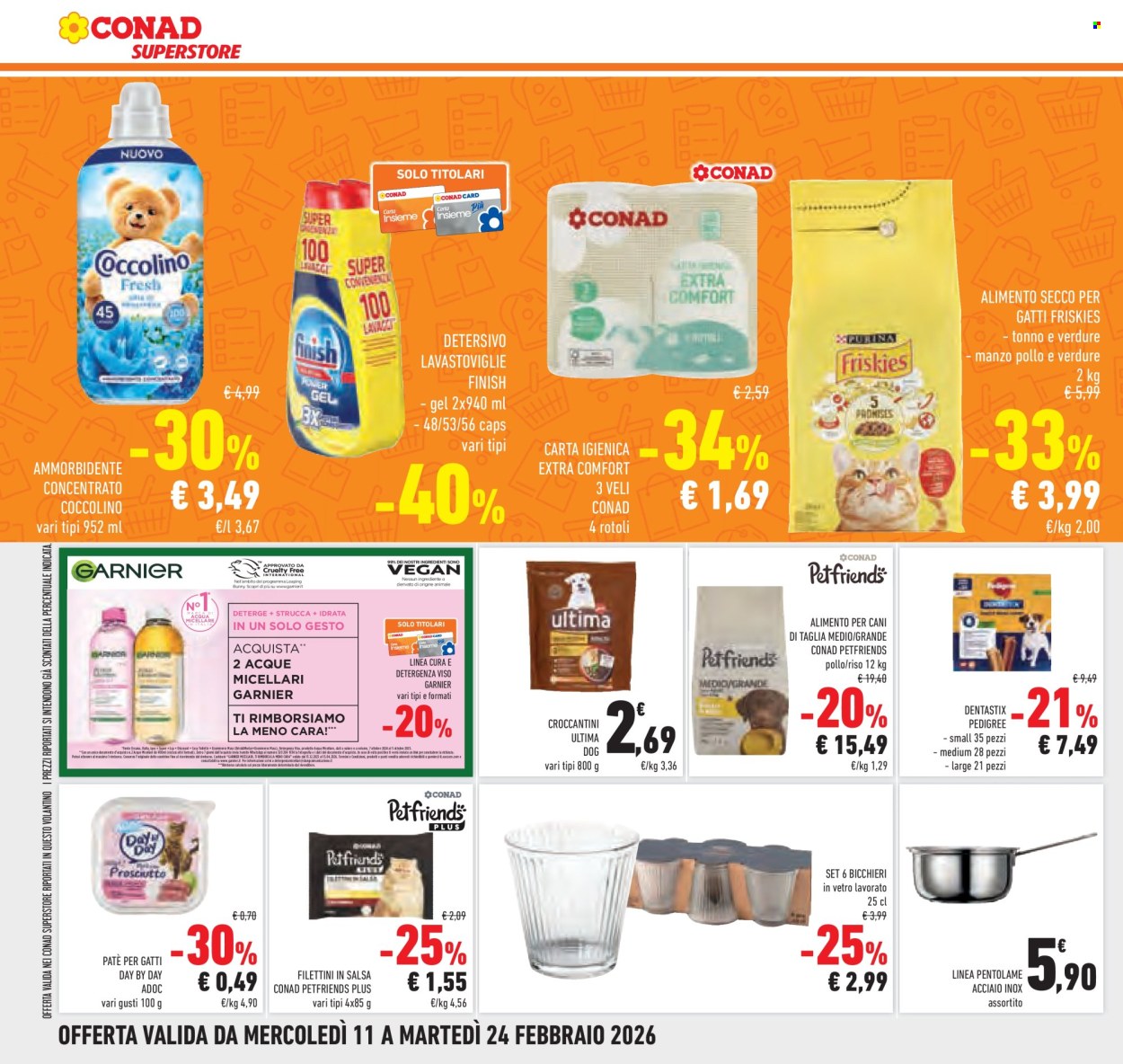 Volantino Conad Superstore - 11/2/2026 - 24/2/2026. Pagina 32