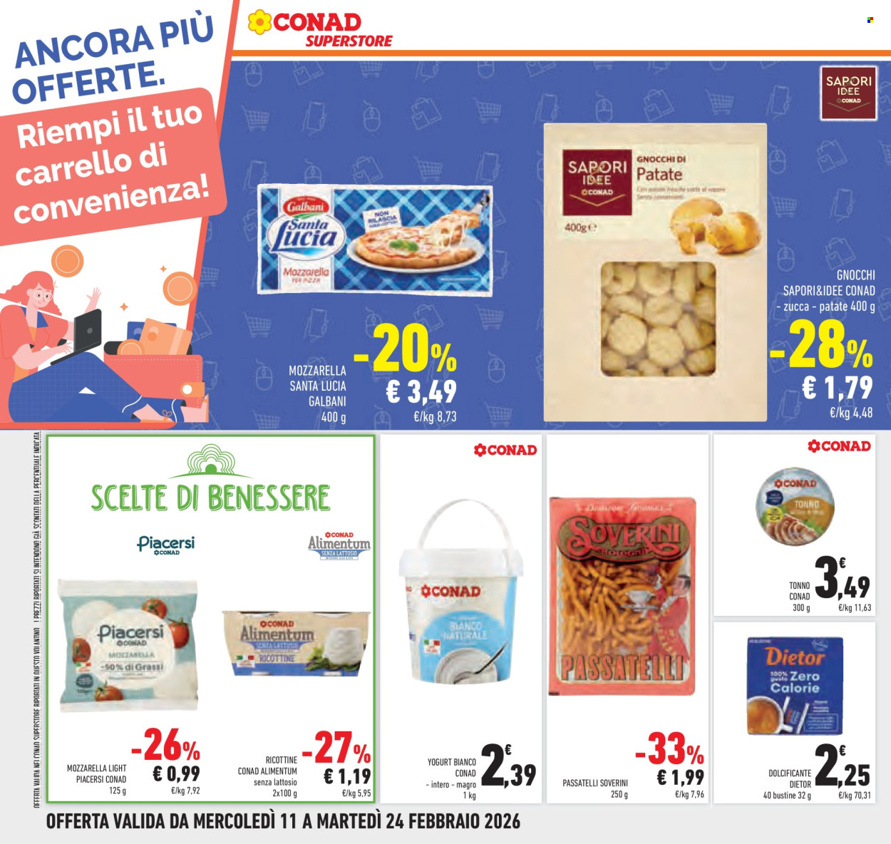 Volantino Conad Superstore - 11/2/2026 - 24/2/2026. Pagina 34
