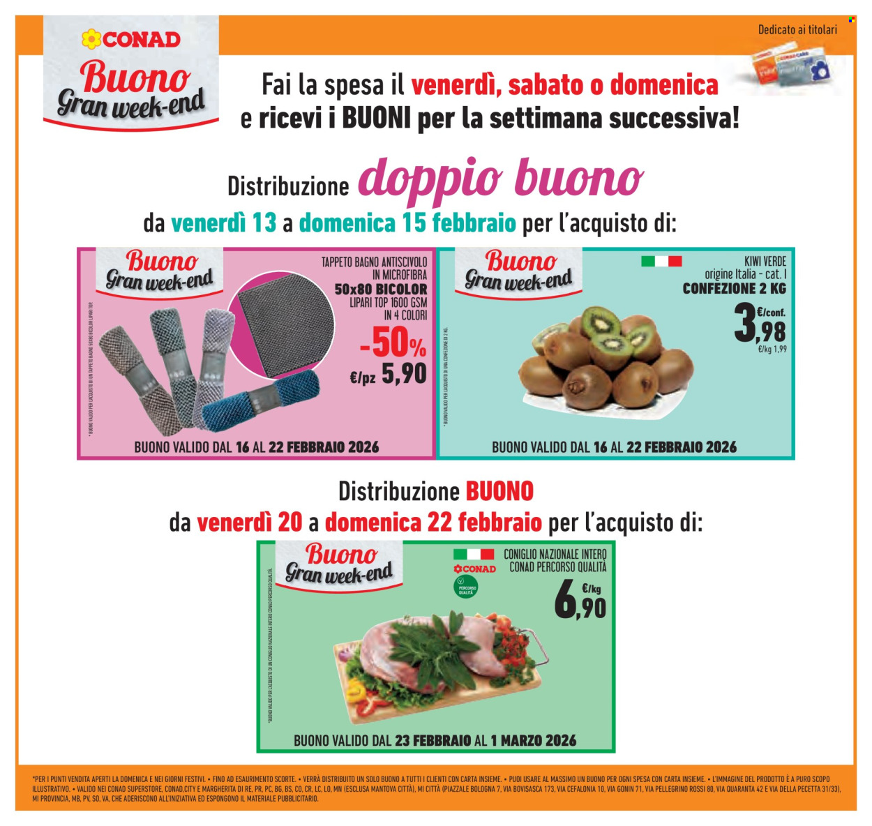 Volantino Conad Superstore - 11/2/2026 - 24/2/2026. Pagina 41