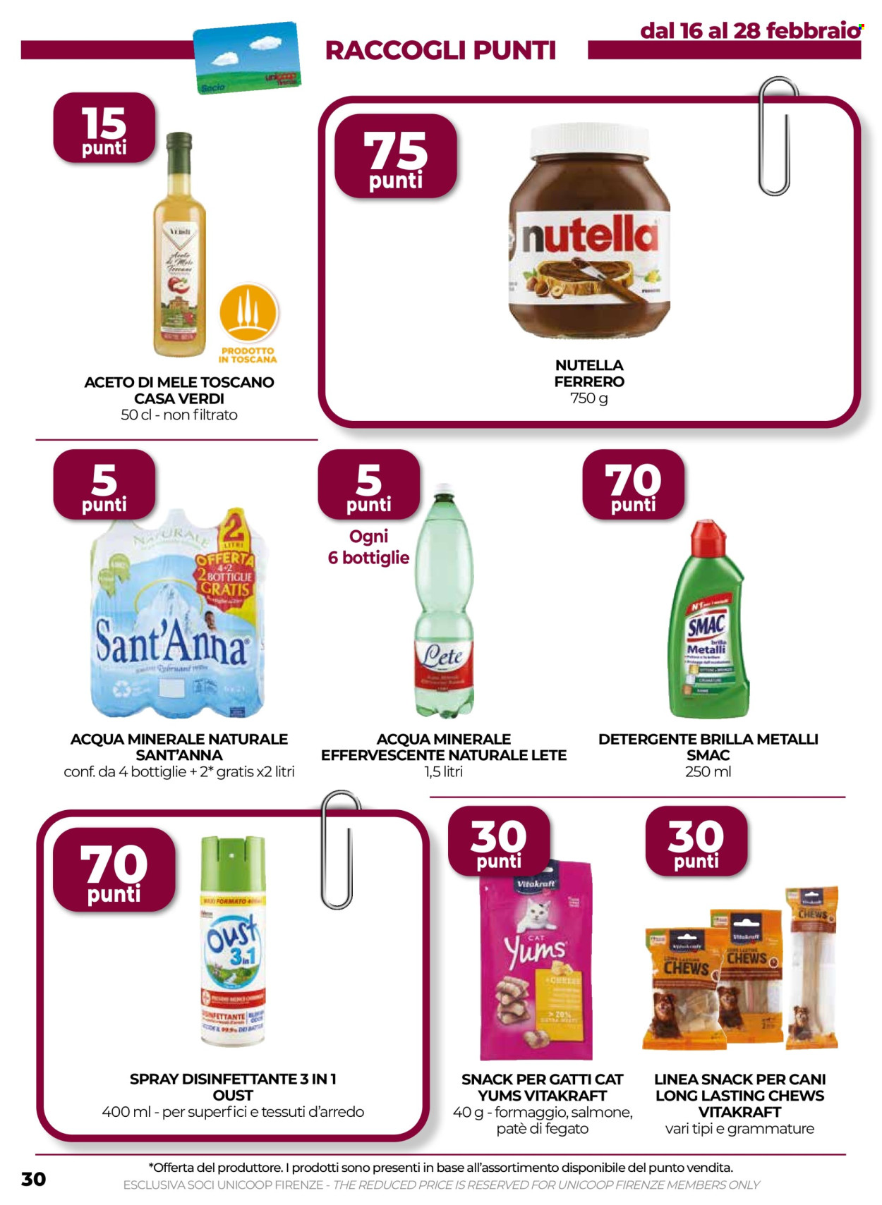 Volantino Coop - 12/2/2026 - 25/2/2026. Pagina 30