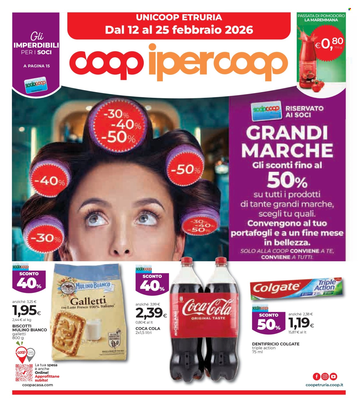 Volantino Coop - 12/2/2026 - 25/2/2026. Pagina 1