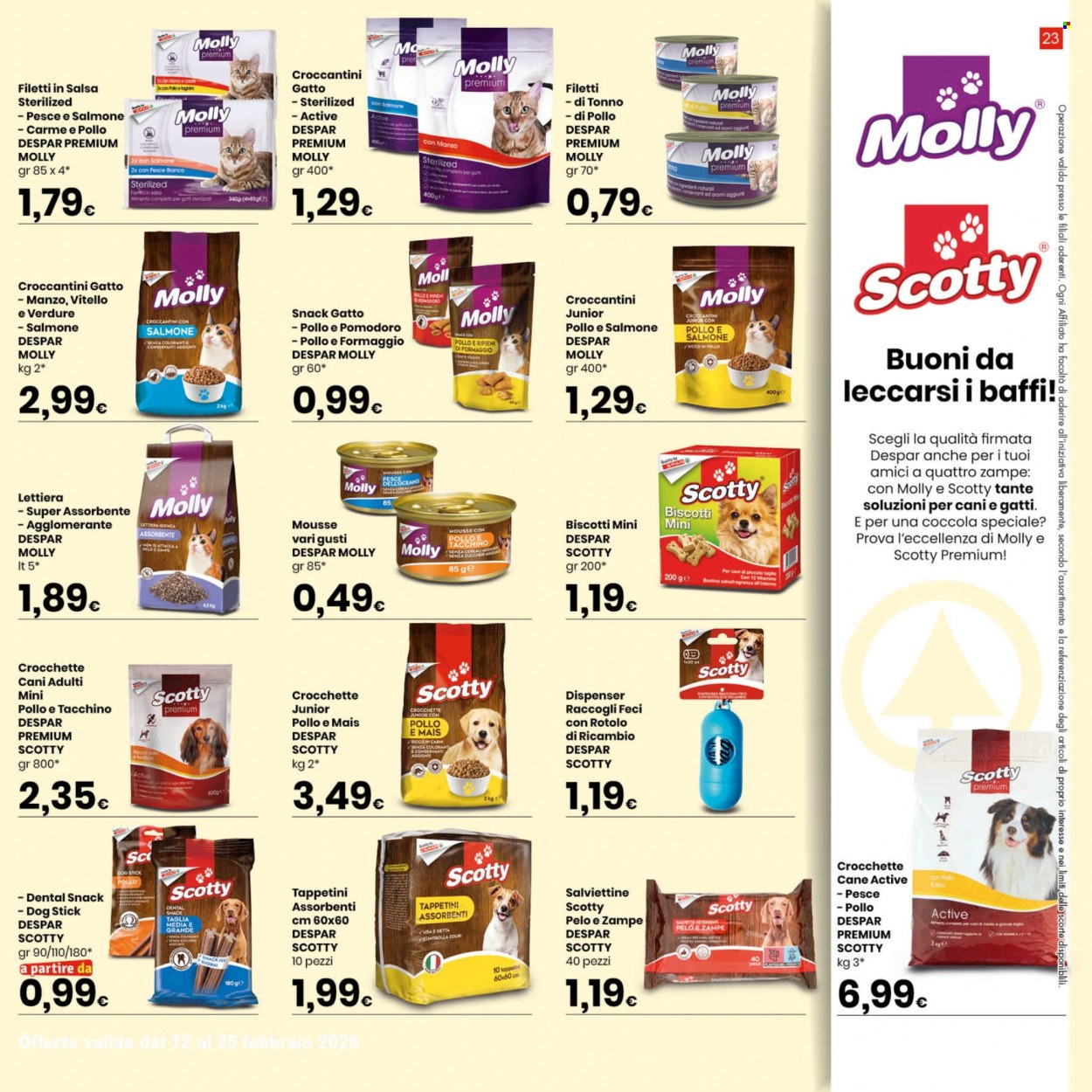 Volantino Eurospar - 12/2/2026 - 25/2/2026. Pagina 23