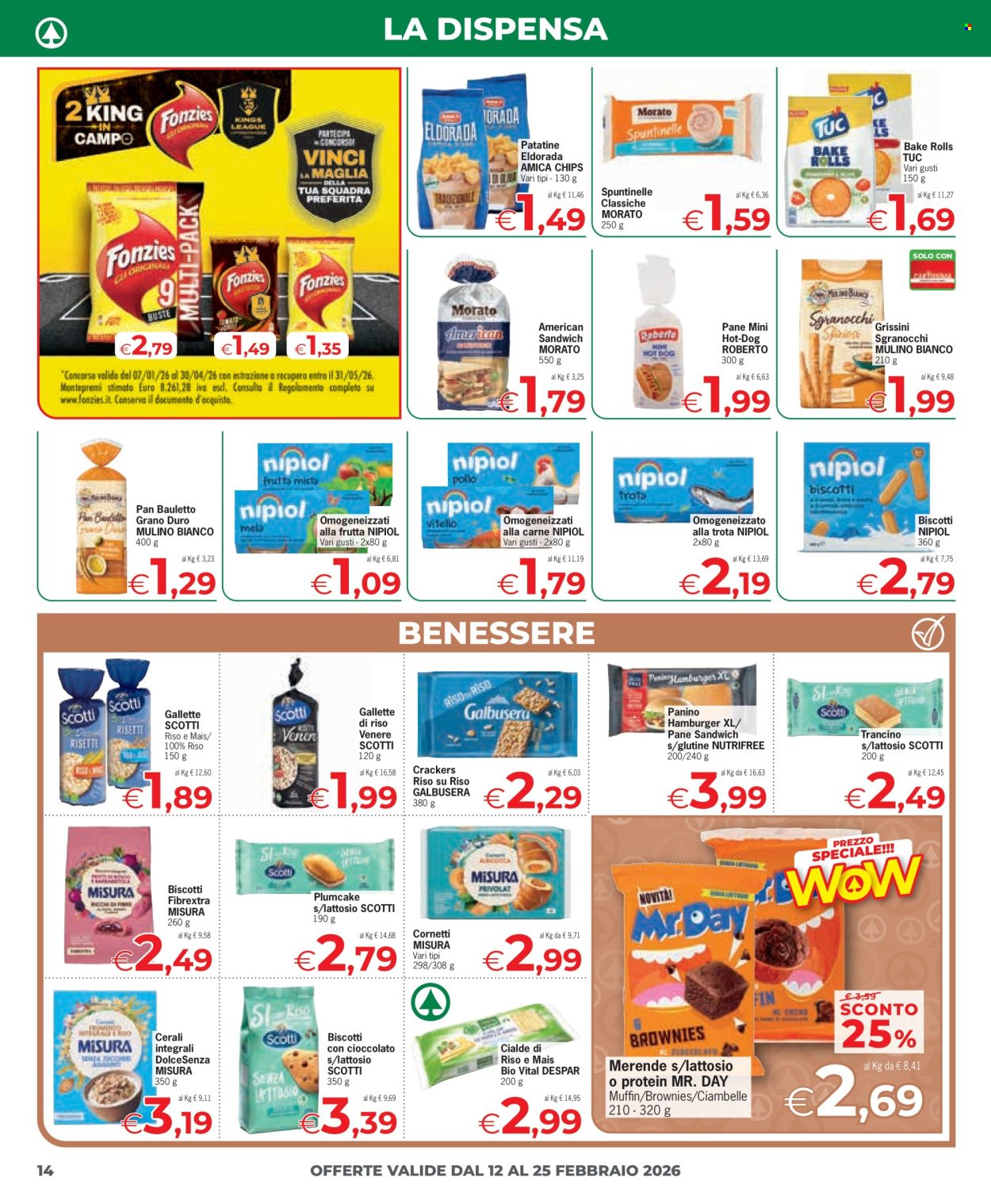 Volantino Despar - 12/2/2026 - 25/2/2026. Pagina 14
