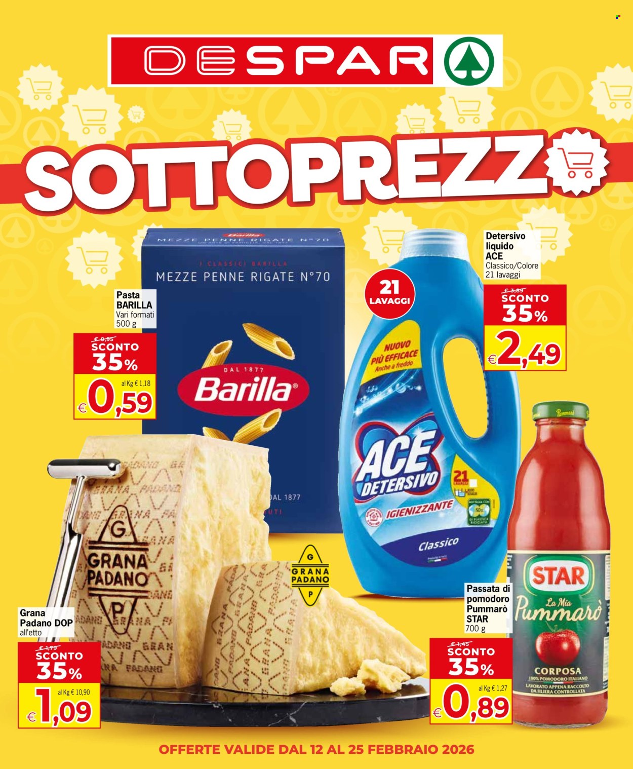 Volantino Despar - 12/2/2026 - 25/2/2026. Pagina 1