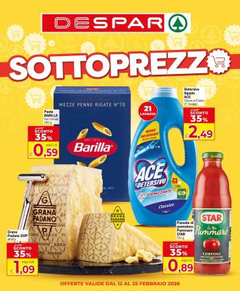 Volantino Despar - 12/2/2026 - 25/2/2026.