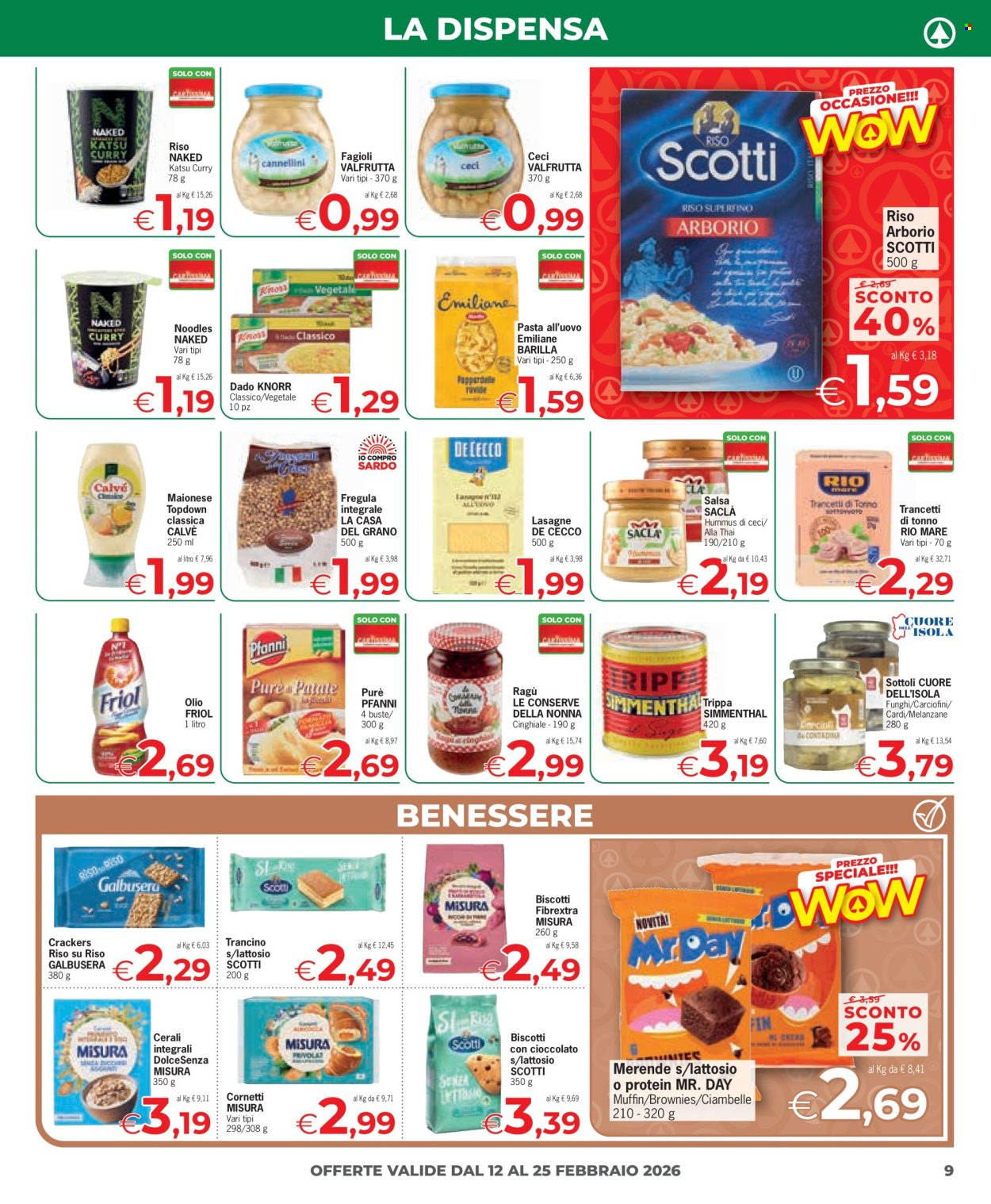 Volantino Eurospar - 12/2/2026 - 25/2/2026. Pagina 9