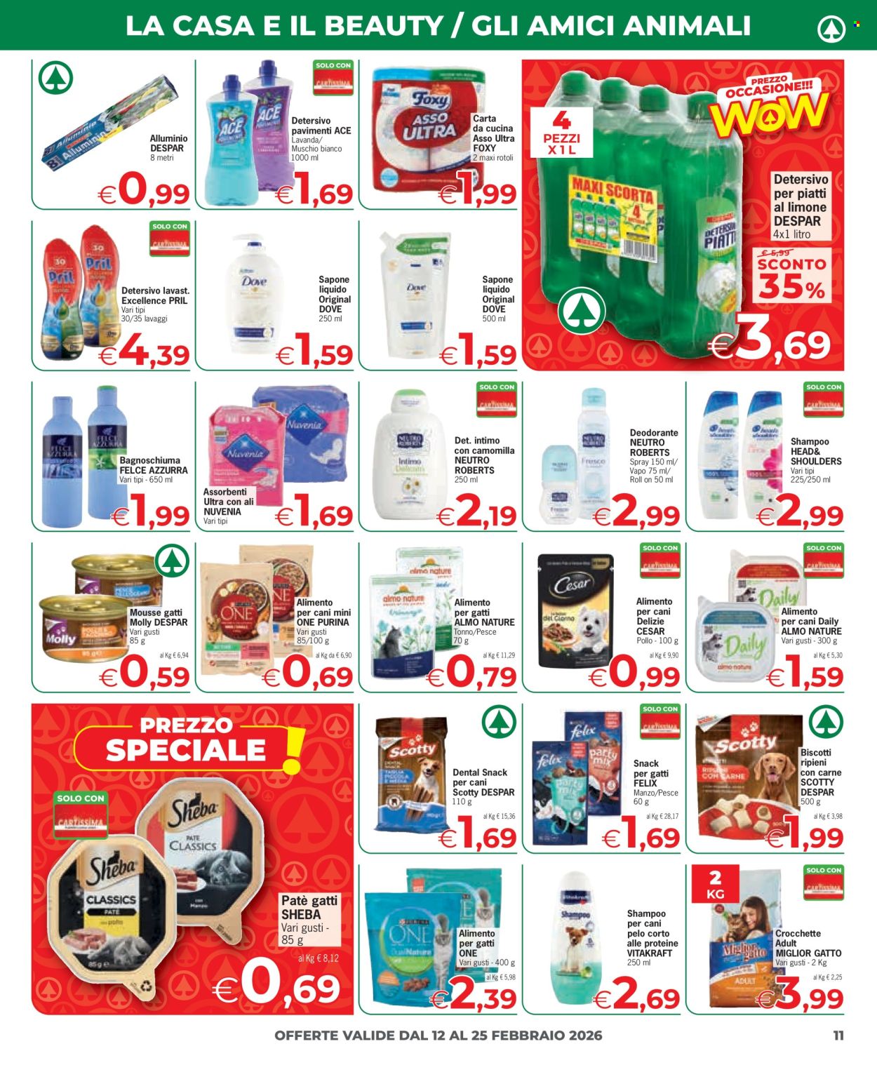 Volantino Eurospar - 12/2/2026 - 25/2/2026. Pagina 11