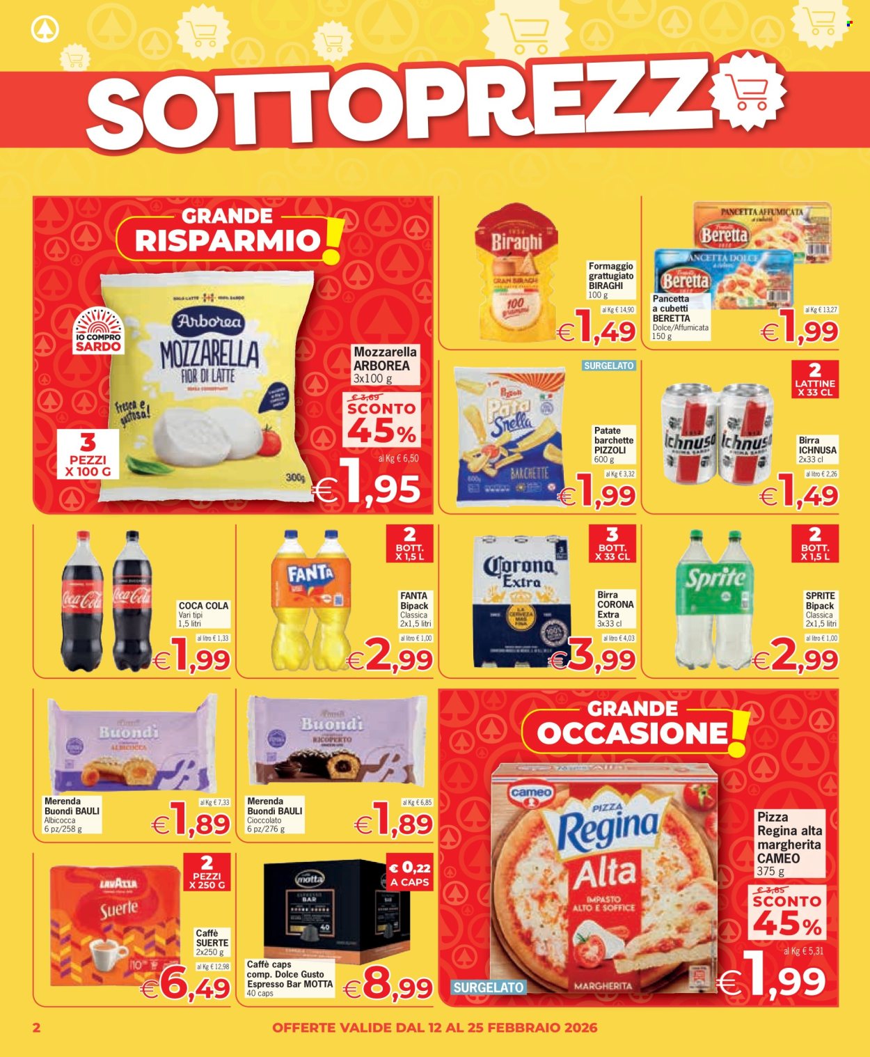 Volantino Eurospar - 12/2/2026 - 25/2/2026. Pagina 2