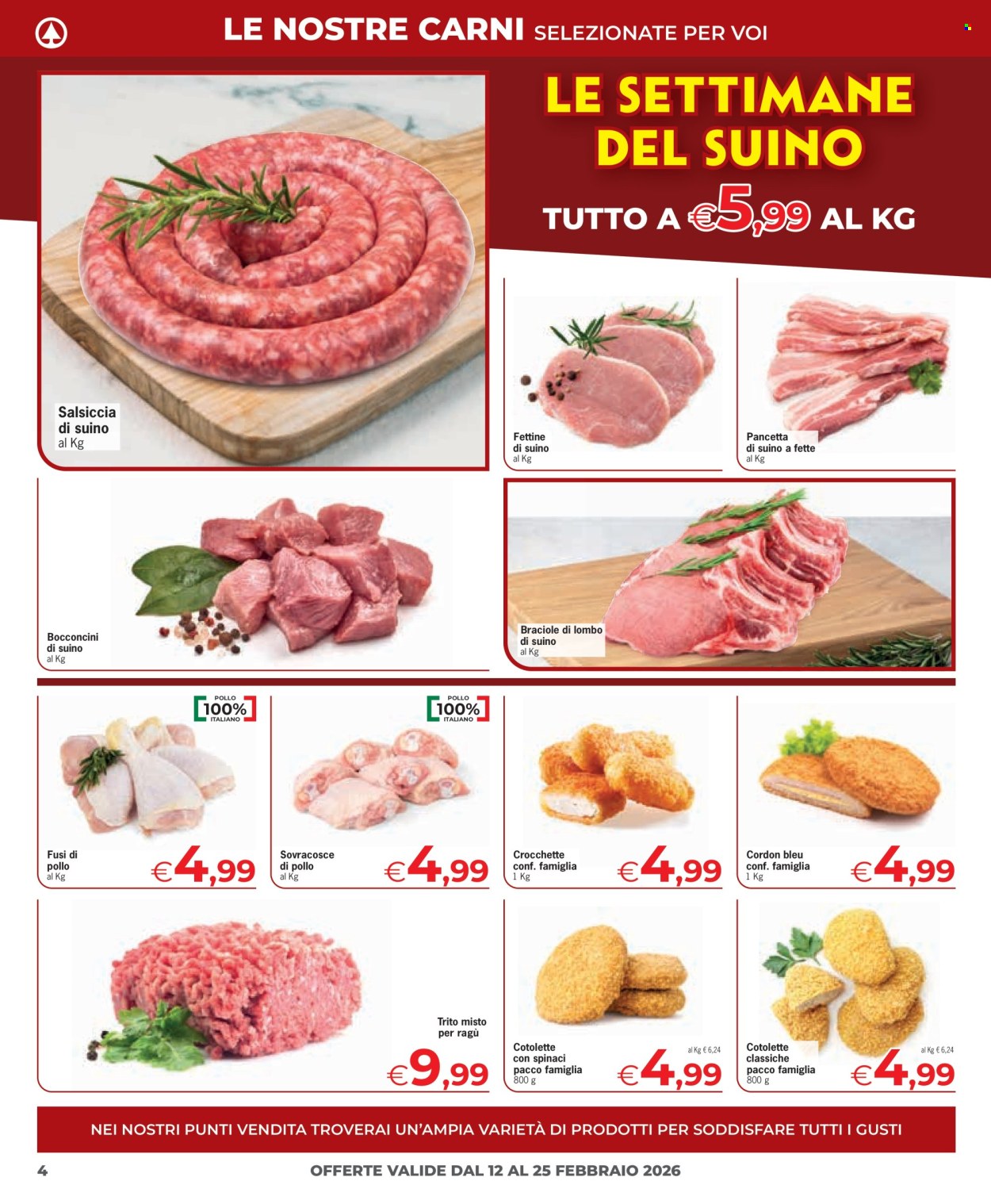 Volantino Eurospar - 12/2/2026 - 25/2/2026. Pagina 4
