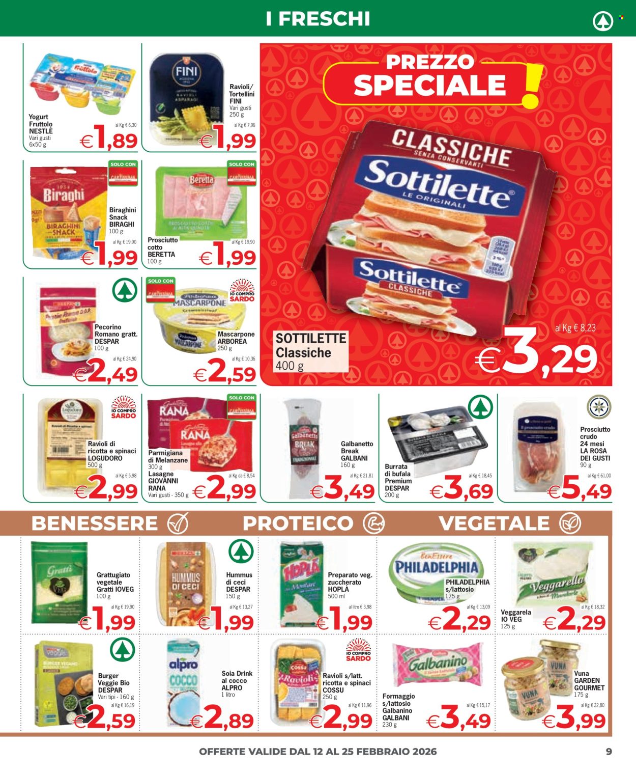 Volantino Eurospar - 12/2/2026 - 25/2/2026. Pagina 9