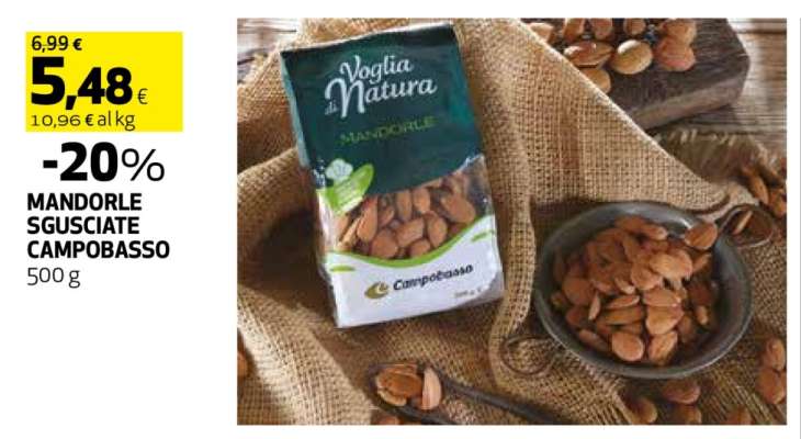 Mandorle Sgusciate Campobasso