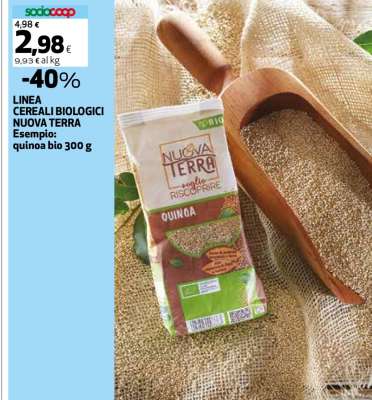 LINEA CEREALI BIOLOGICI NUOVA TERRA