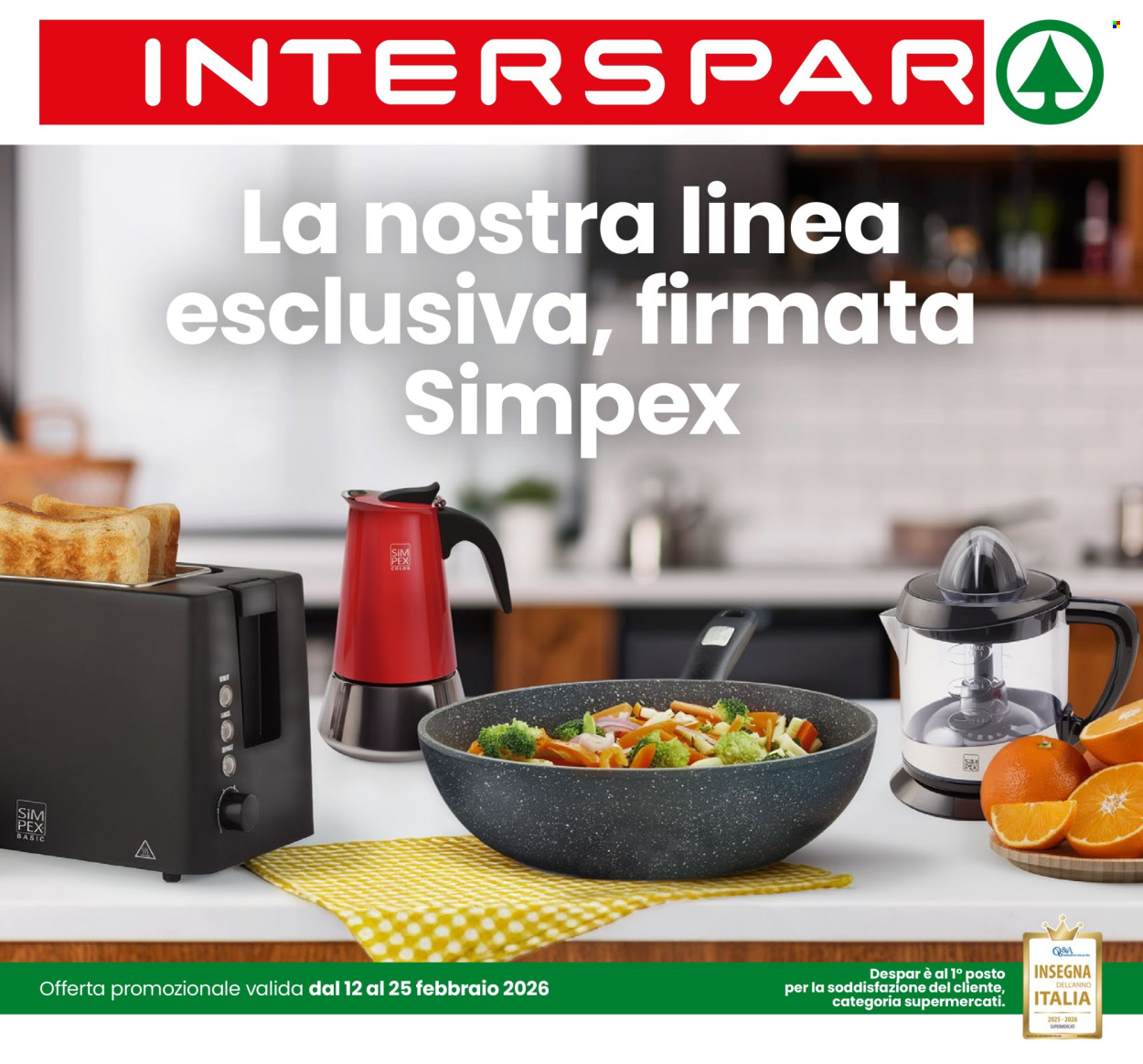 Volantino Interspar - 12/2/2026 - 25/2/2026. Pagina 1