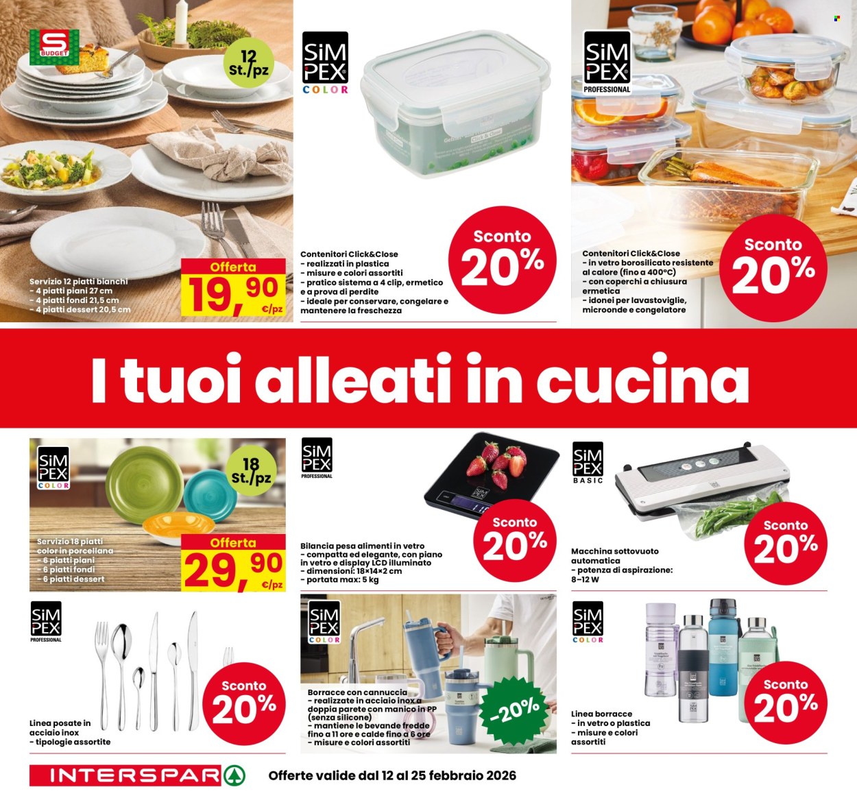 Volantino Interspar - 12/2/2026 - 25/2/2026. Pagina 4