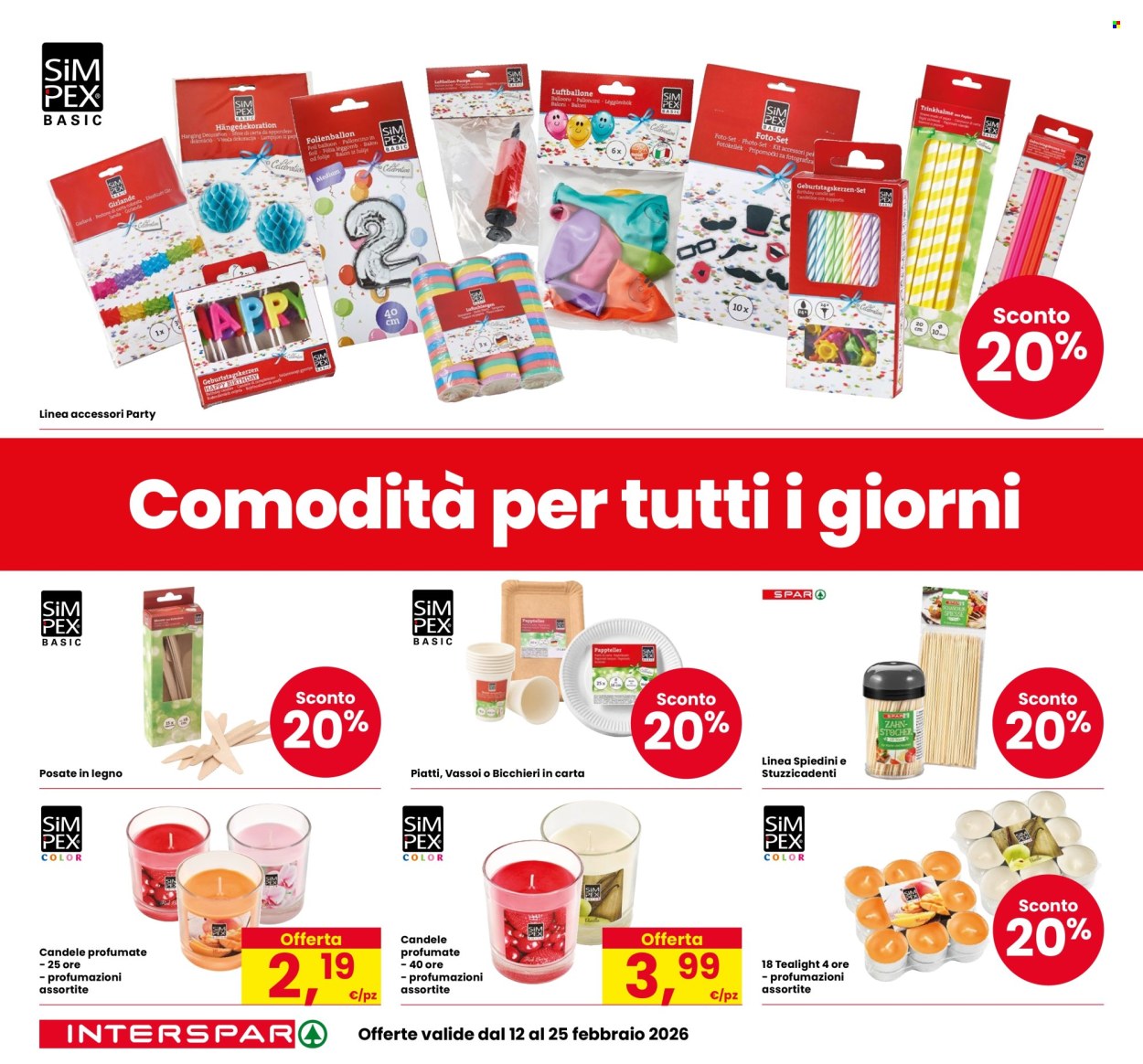 Volantino Interspar - 12/2/2026 - 25/2/2026. Pagina 6
