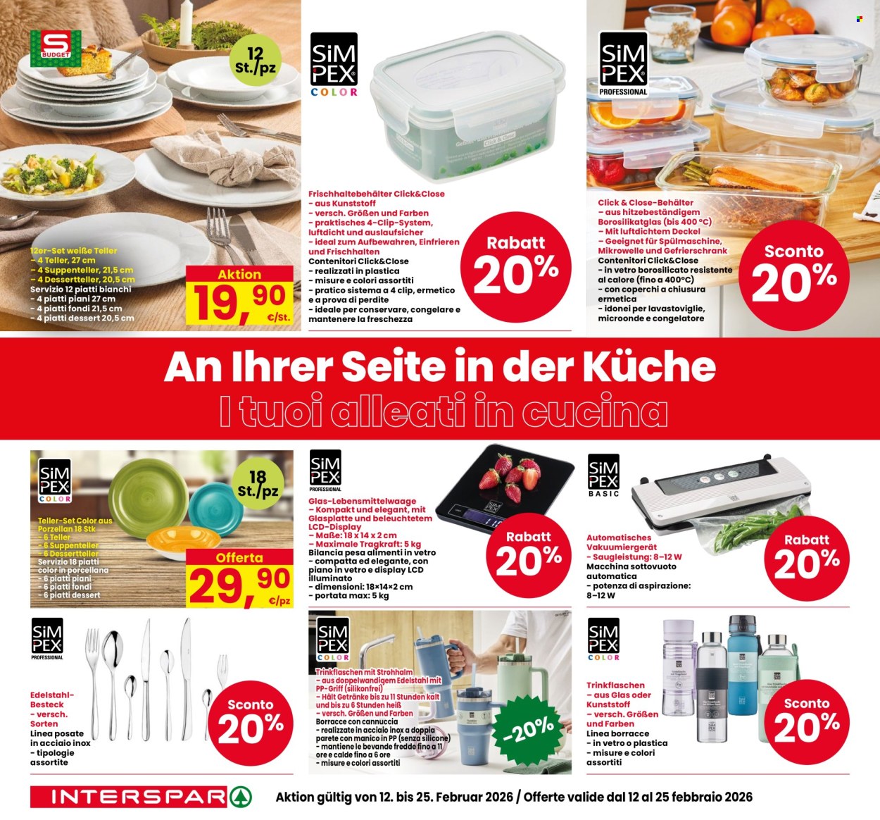 Volantino Interspar - 12/2/2026 - 25/2/2026. Pagina 4