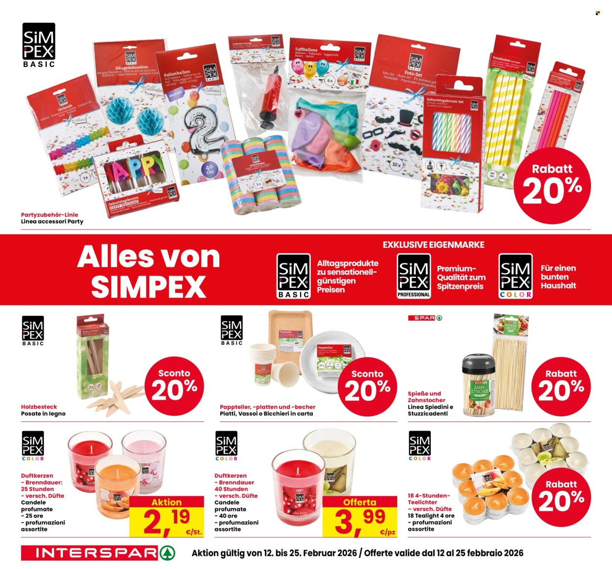 Volantino Interspar - 12/2/2026 - 25/2/2026. Pagina 6