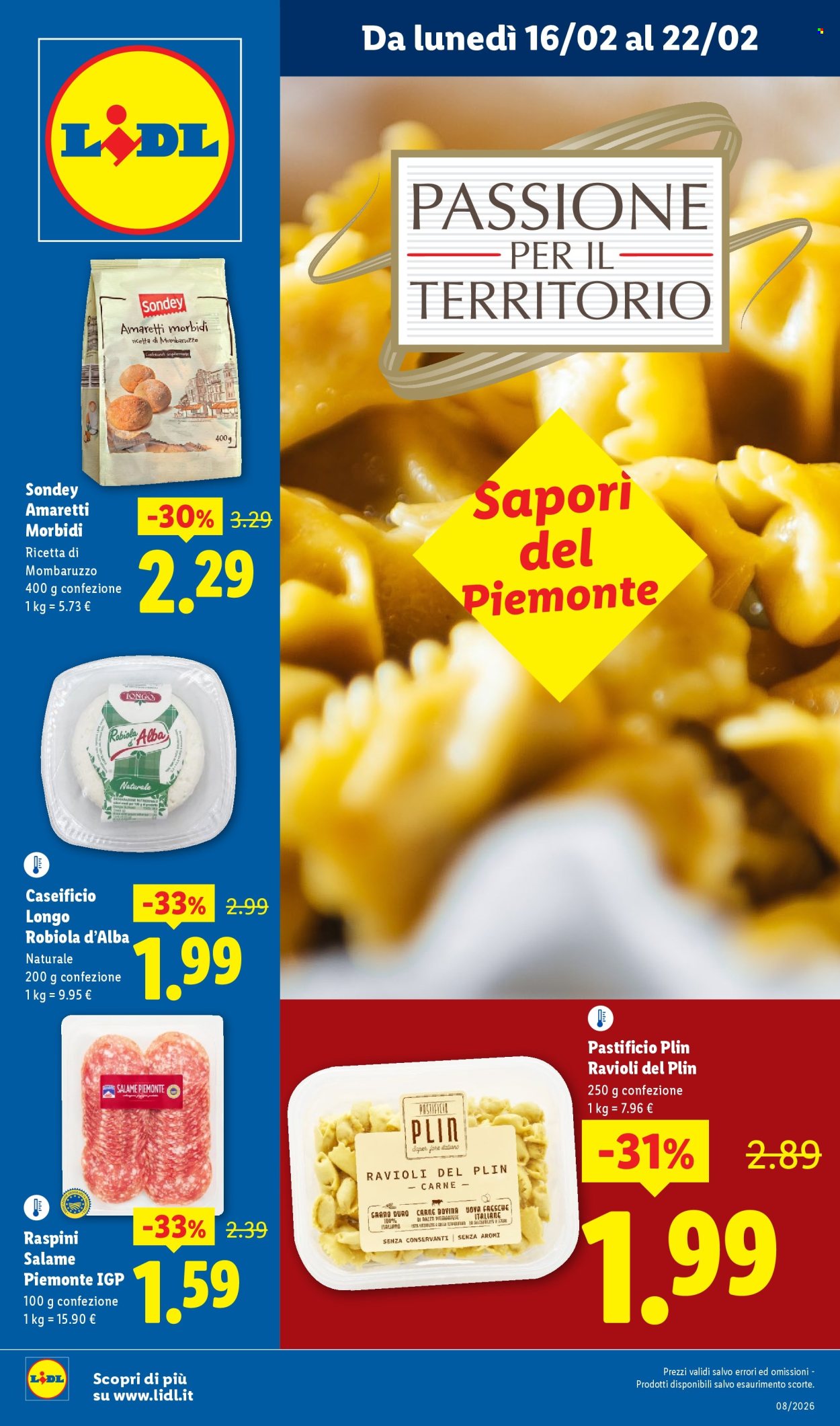 Volantino Lidl - 16/2/2026 - 22/2/2026. Pagina 1