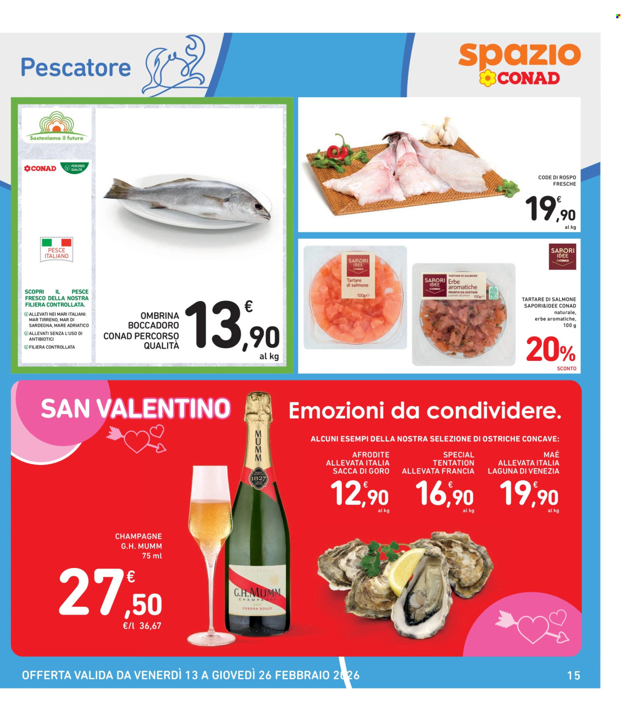 Volantino Spazio Conad - 13/2/2026 - 26/2/2026. Pagina 15