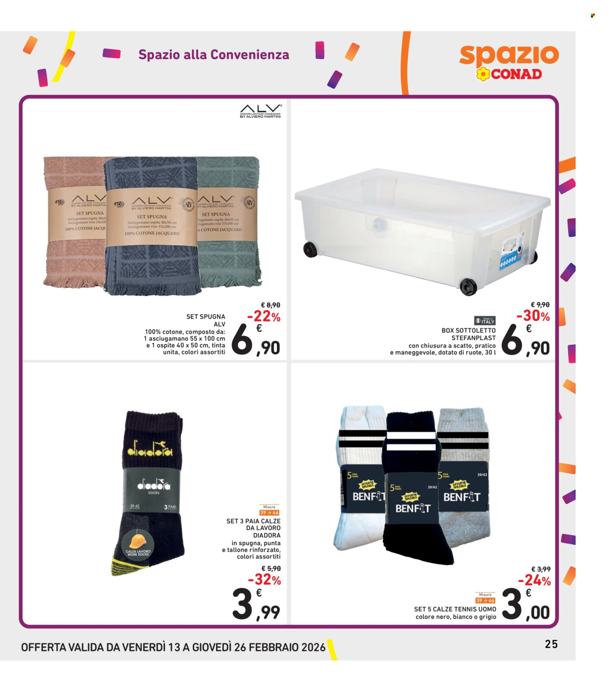 Volantino Spazio Conad - 13/2/2026 - 26/2/2026. Pagina 25
