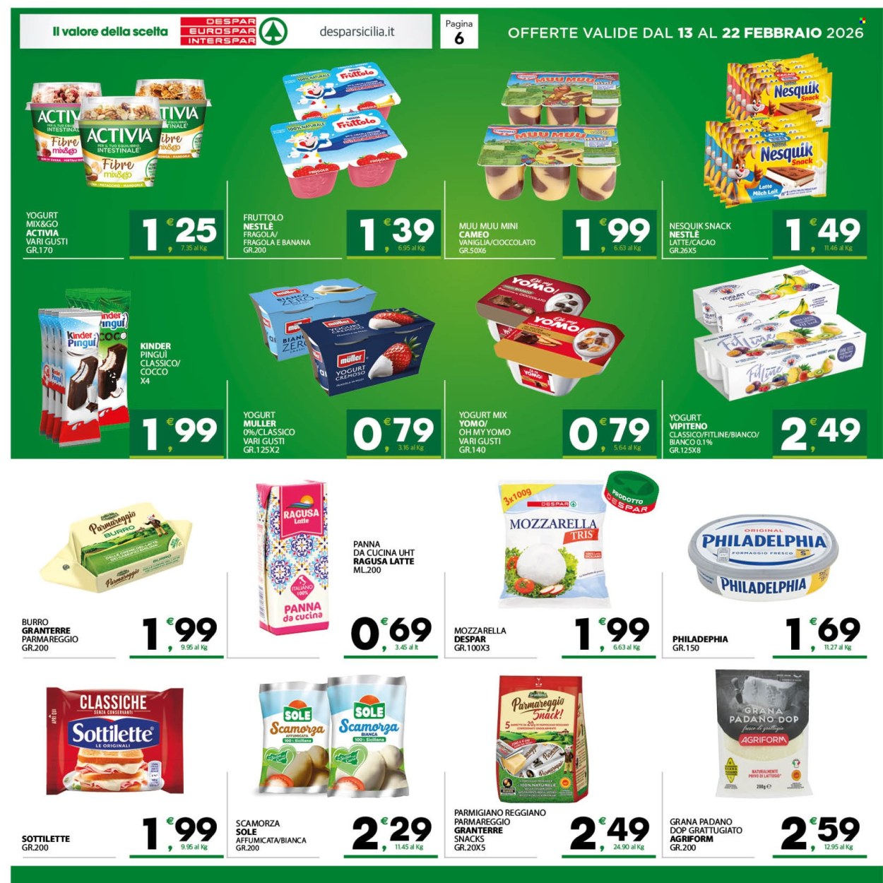 Volantino Despar - 13/2/2026 - 22/2/2026. Pagina 6