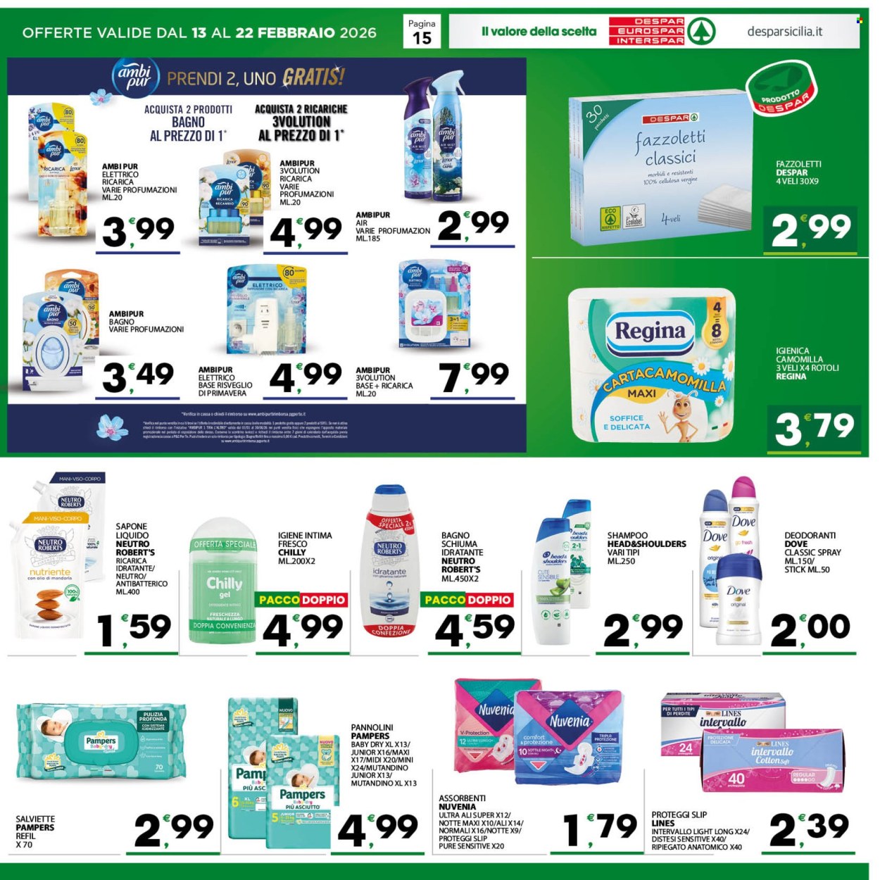 Volantino Eurospar - 13/2/2026 - 22/2/2026. Pagina 15
