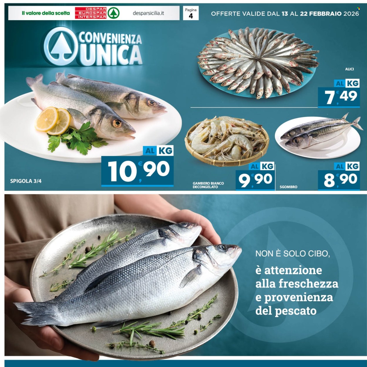 Volantino Despar - 13/2/2026 - 22/2/2026. Pagina 4