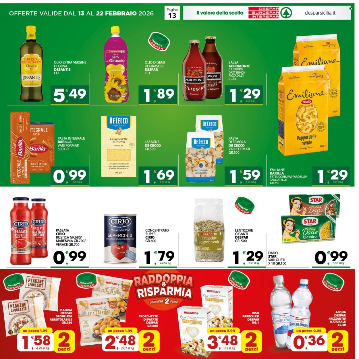 Volantino Interspar - 13/2/2026 - 22/2/2026. Pagina 13