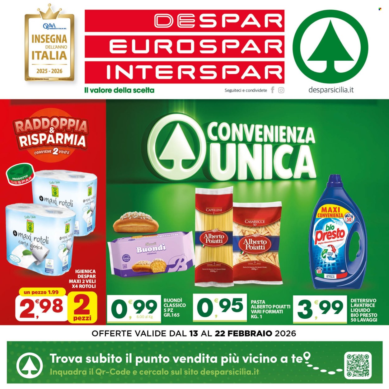 Volantino Interspar - 13/2/2026 - 22/2/2026. Pagina 20